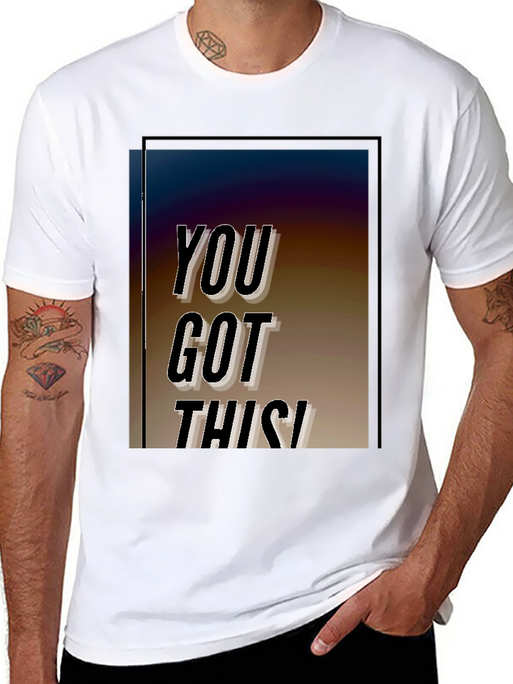 Motivational Graphic Tee - You Got This!