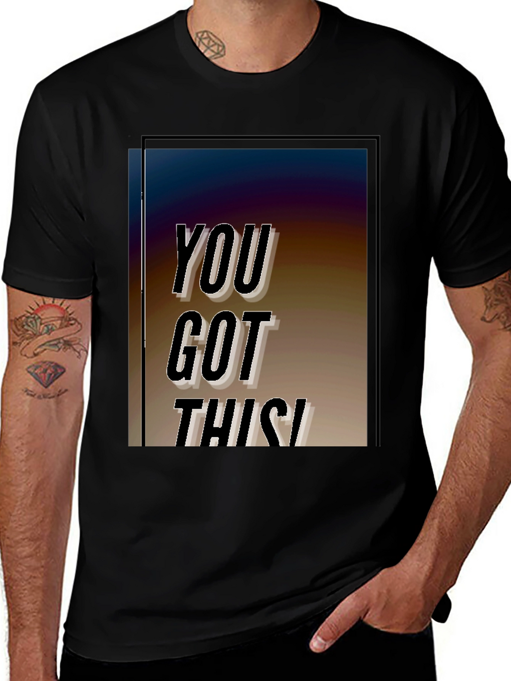 Motivational Graphic Tee - You Got This!