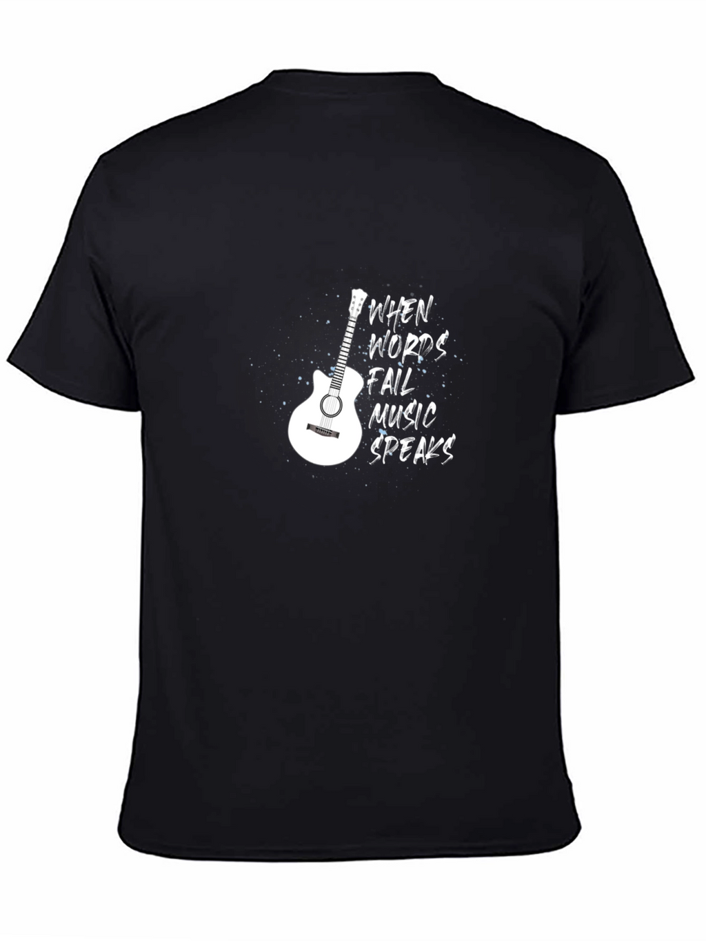 Music Speaks Graphic Tee