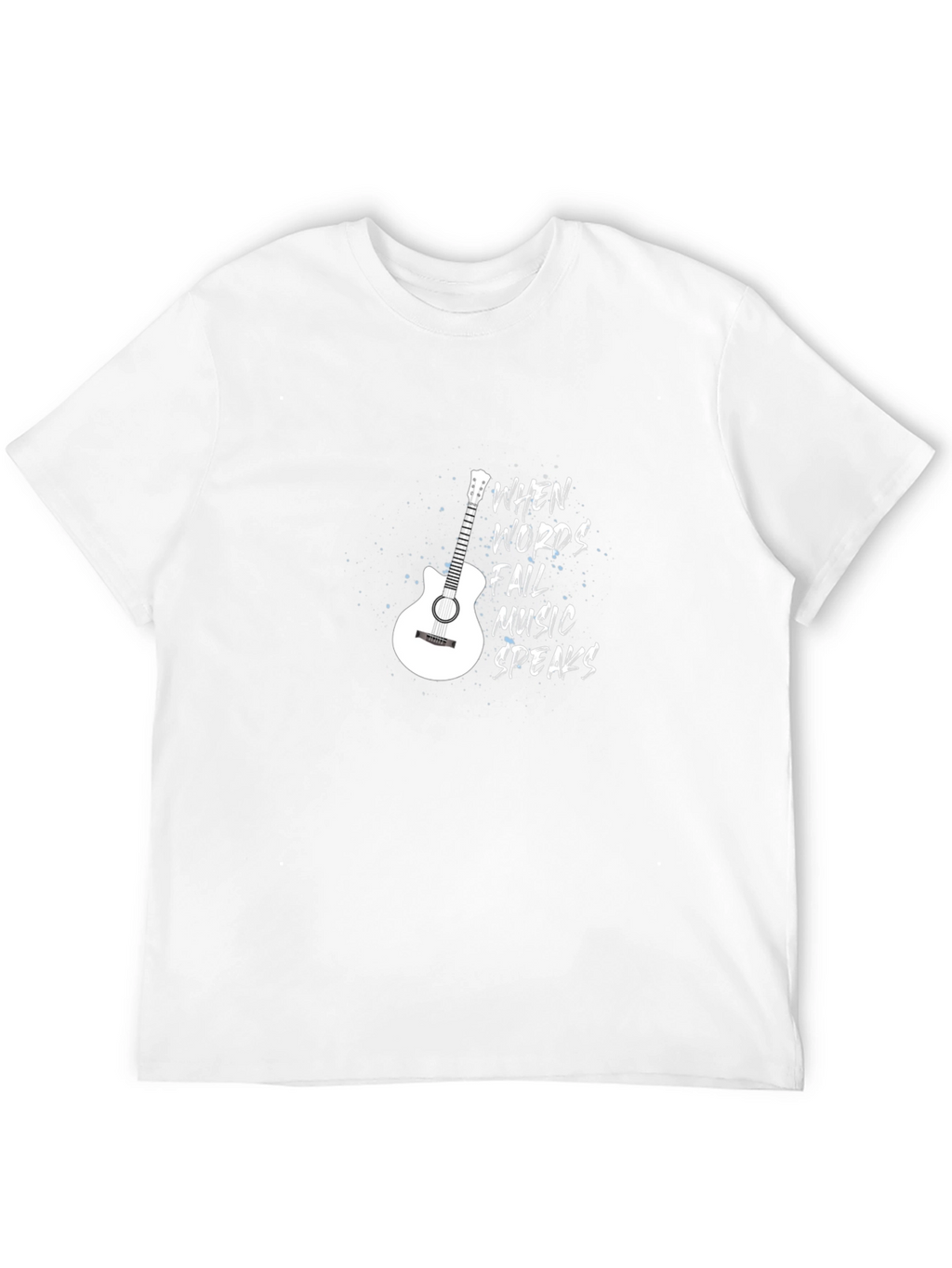 Music Speaks Graphic Tee