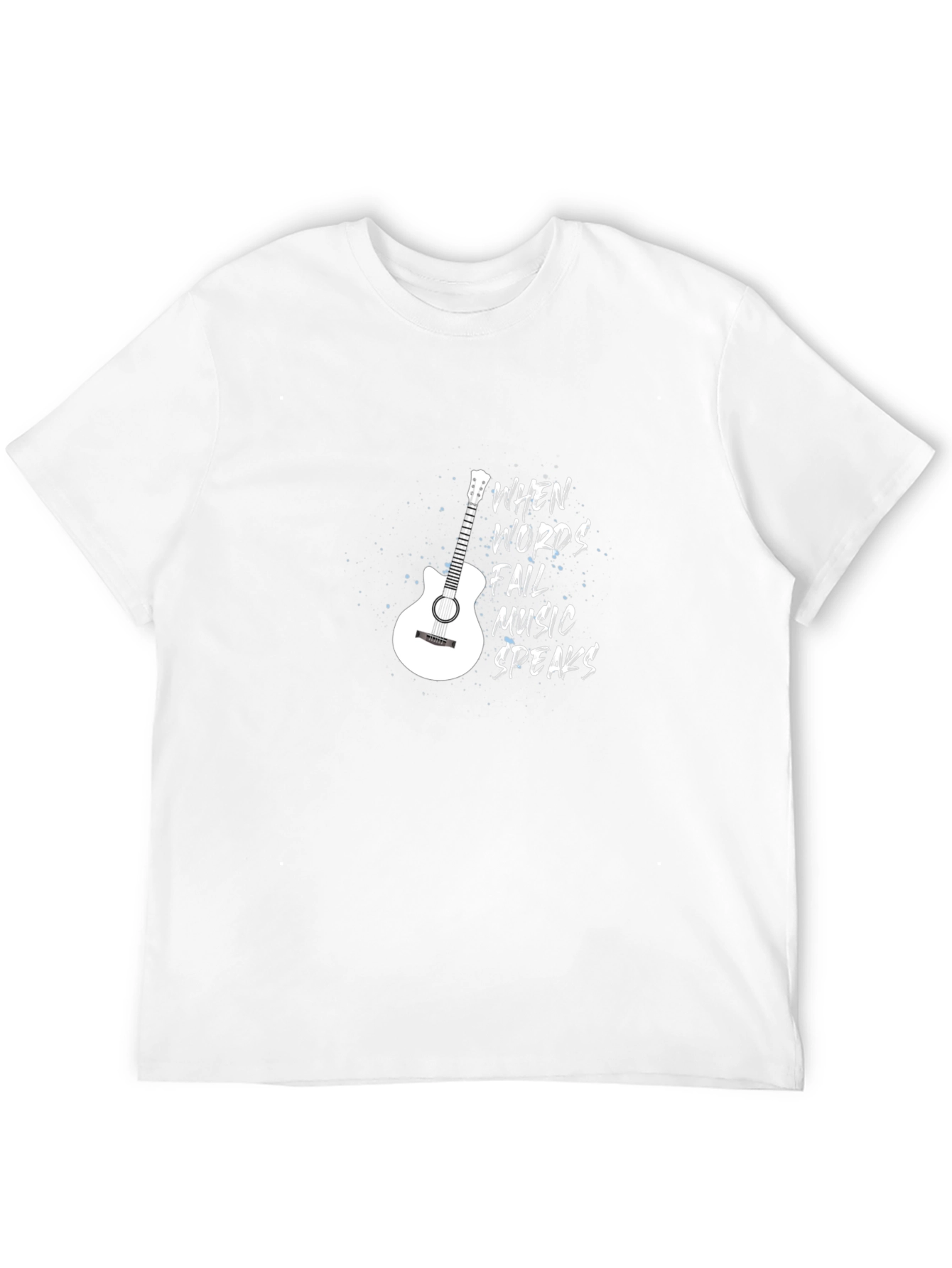 Music Speaks Graphic Tee