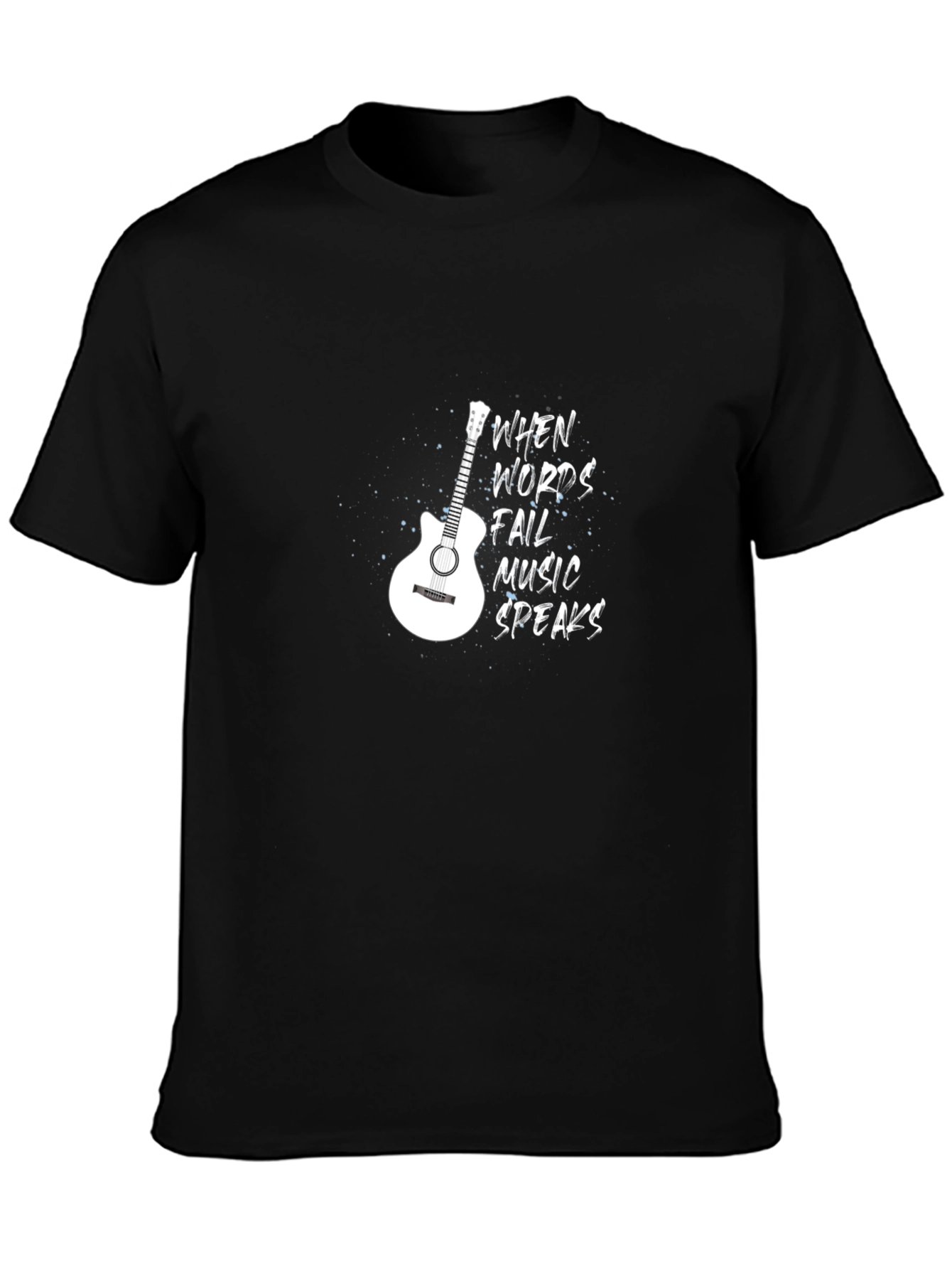Music Speaks Graphic Tee