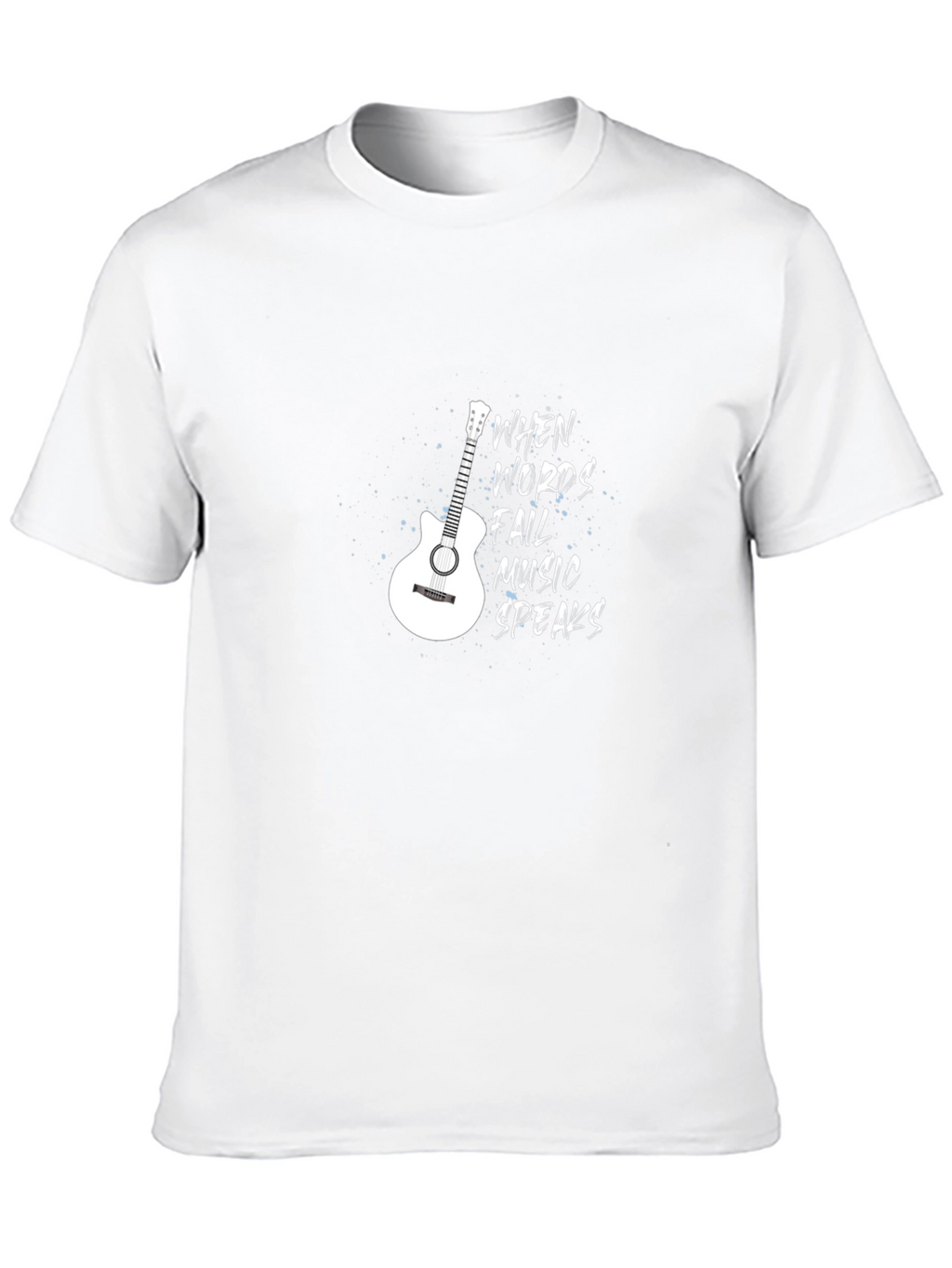 Music Speaks Graphic Tee