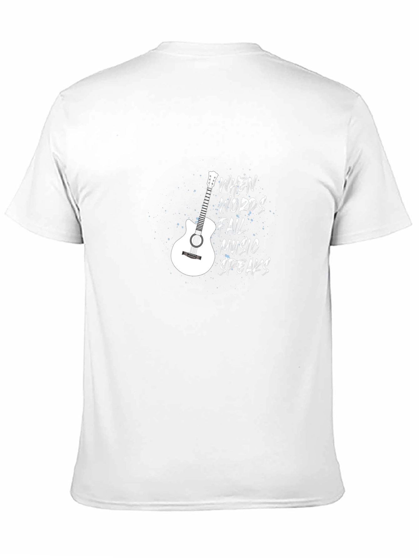 Music Speaks Graphic Tee