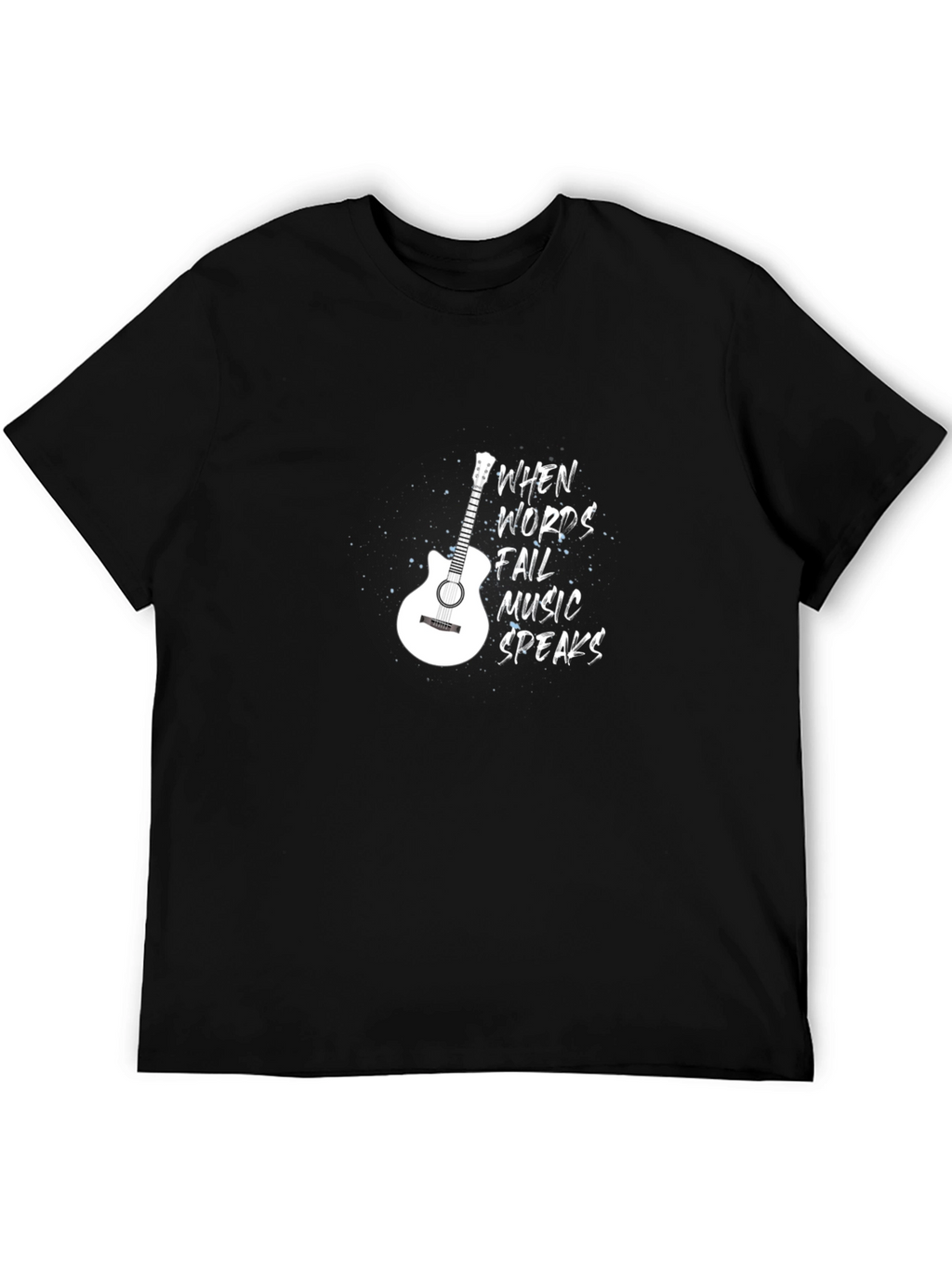 Music Speaks Graphic Tee