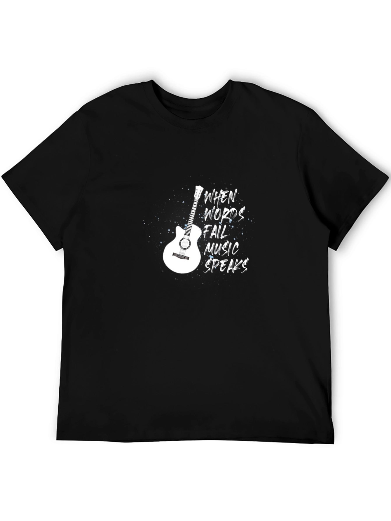 Music Speaks Graphic Tee