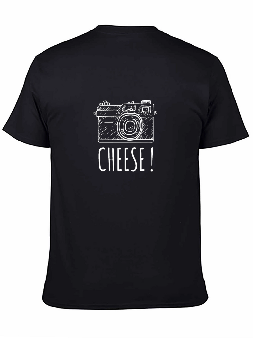 Retro Camera Graphic Tee - Say Cheese!