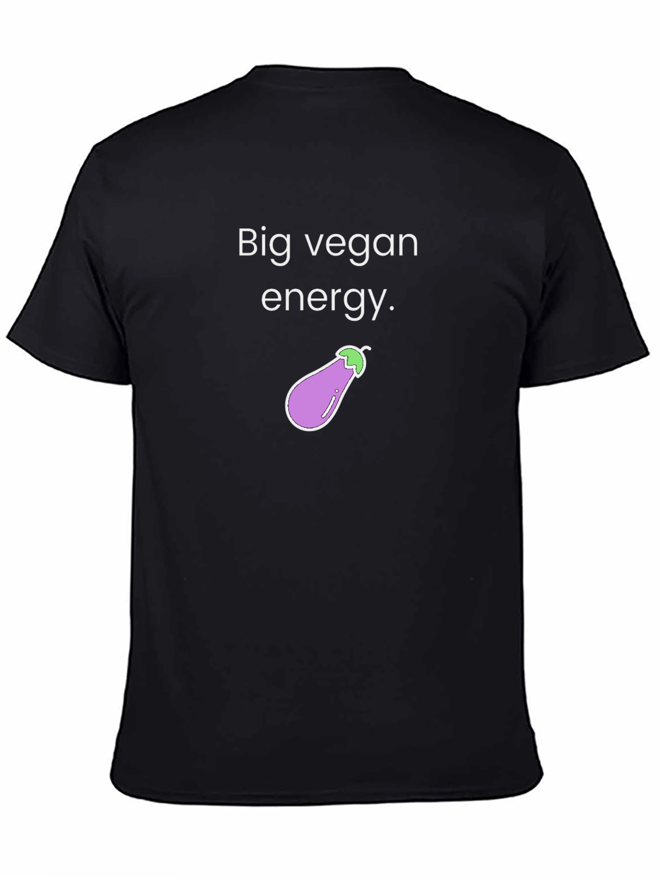 Big Vegan Energy T-Shirt - Unisex Crew Neck