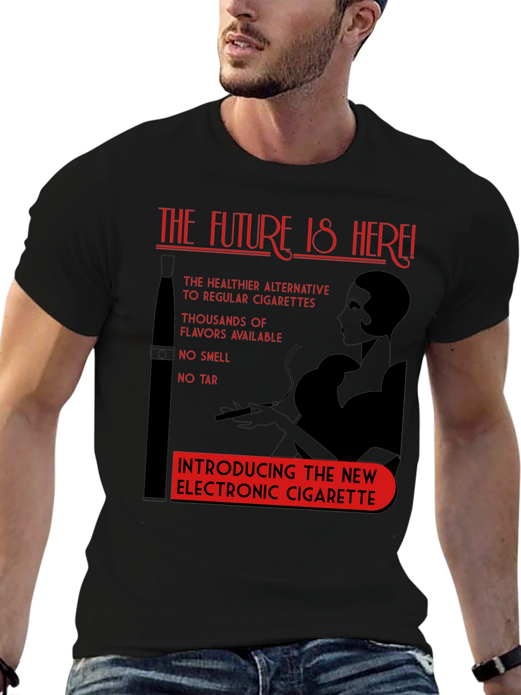 Retro Electronic Cigarette T-Shirt