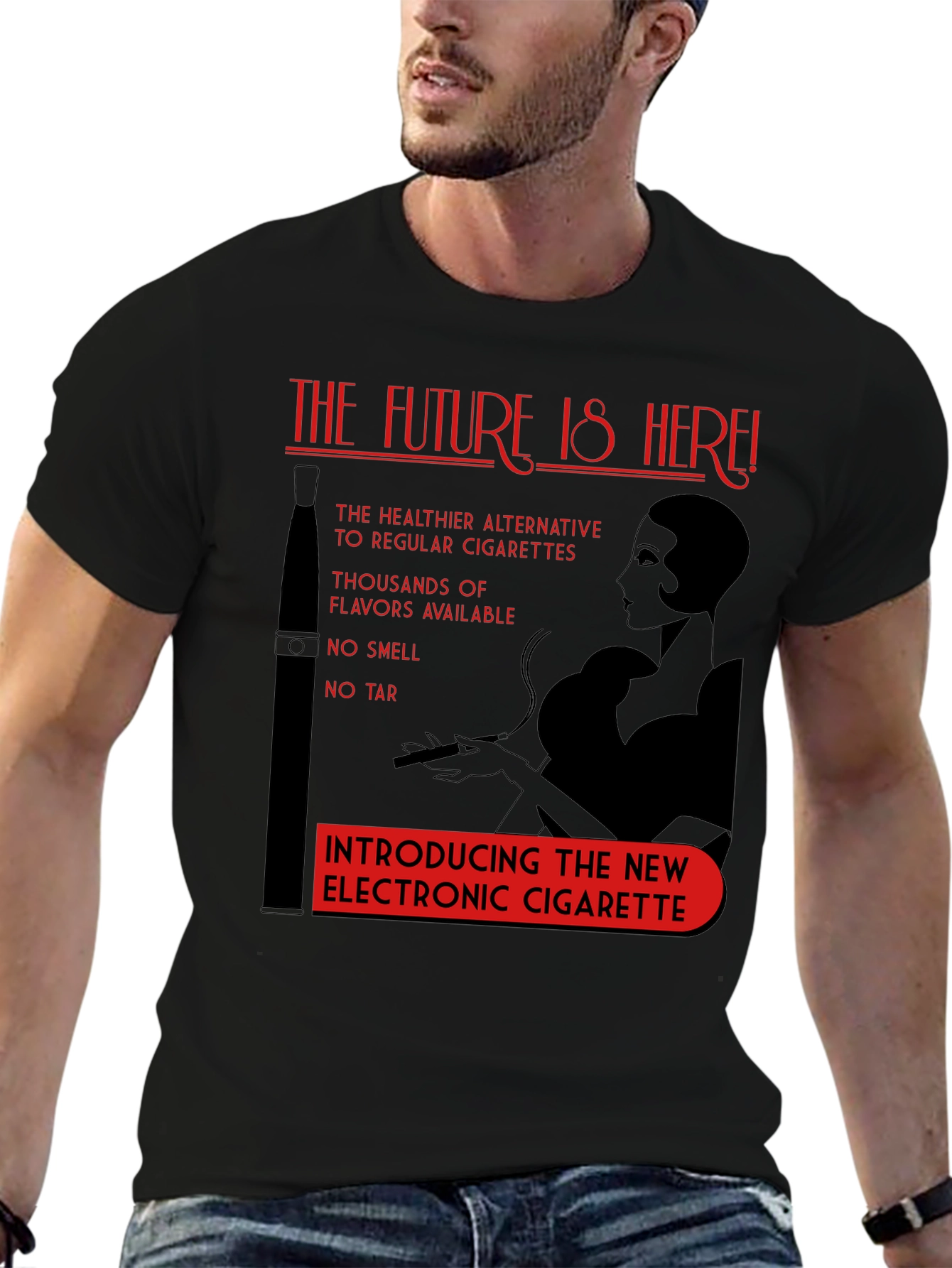 Retro Electronic Cigarette T-Shirt