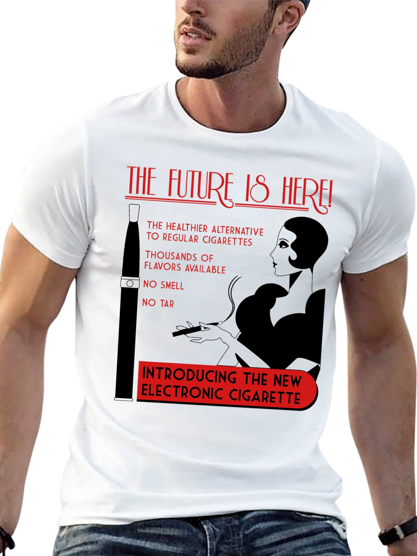 Retro Electronic Cigarette T-Shirt