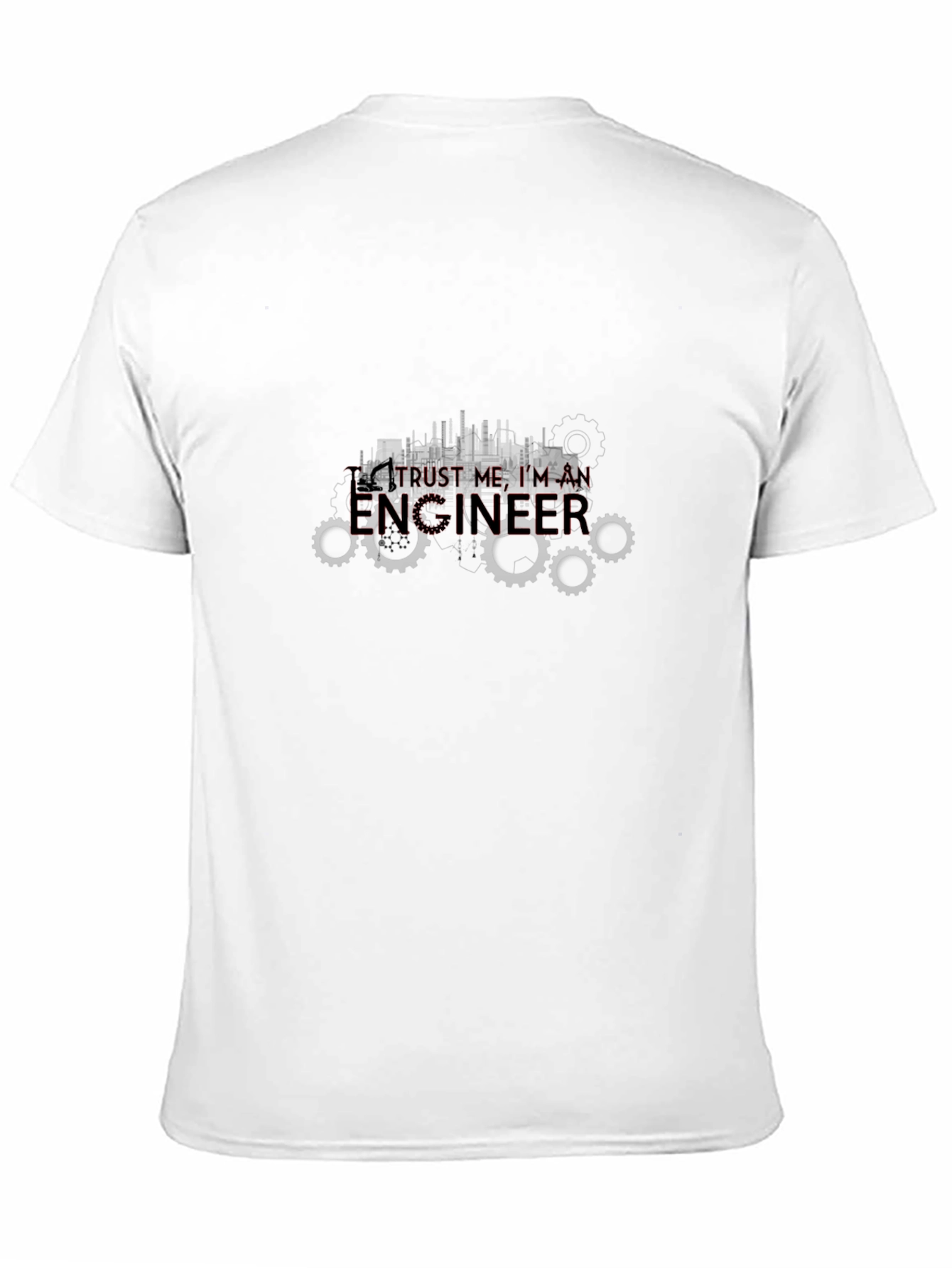 Trust Me Im an Engineer Black T-Shirt