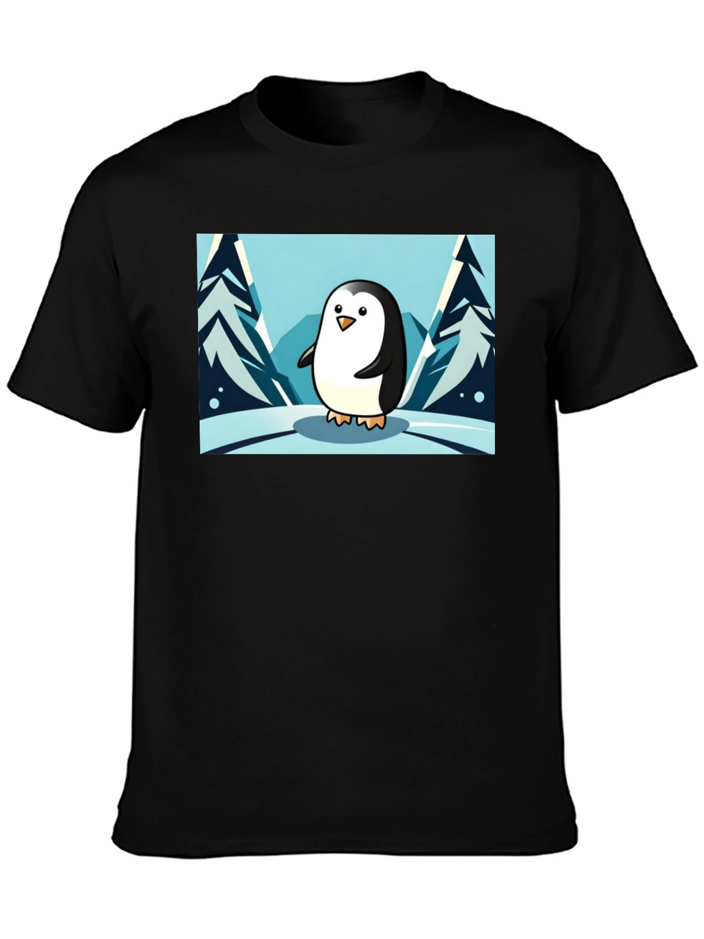 Penguin T-Shirt - Cool Cartoon Design
