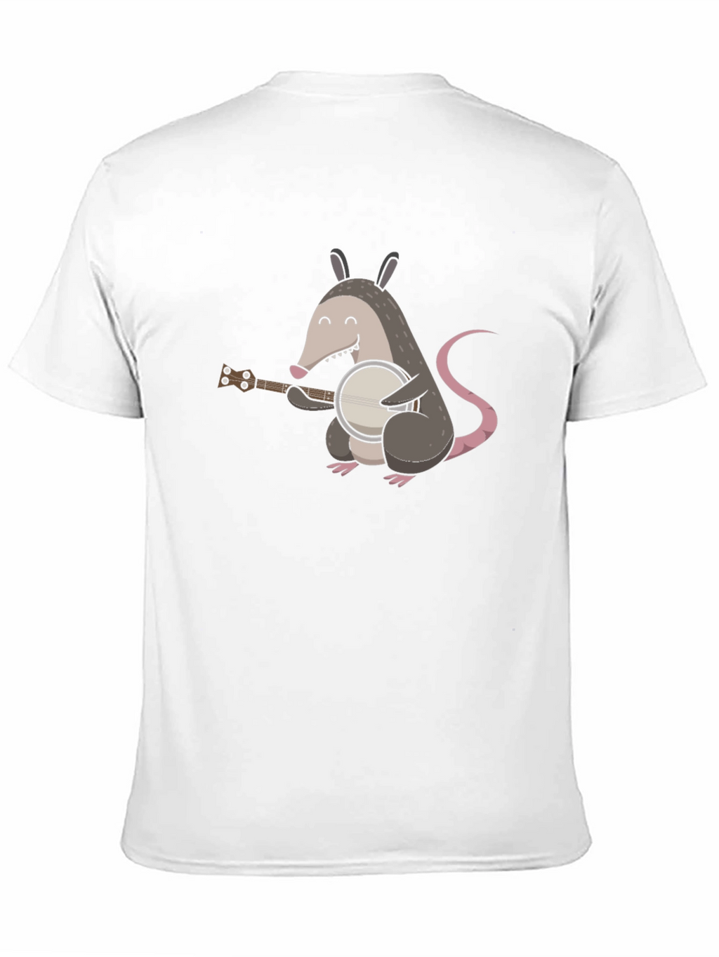Opossum Banjo T-Shirt - Music Animal Tee
