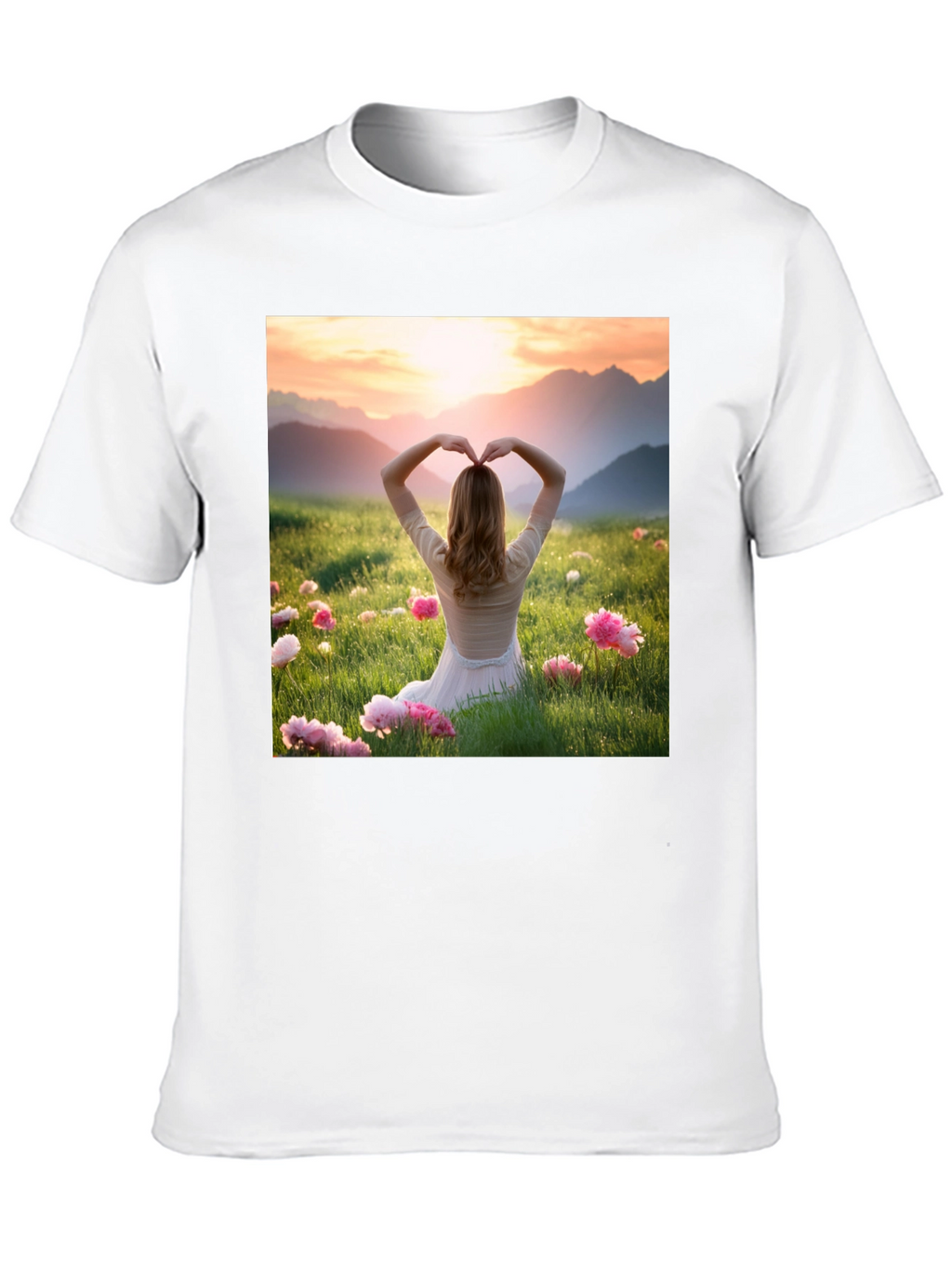 Nature Girl T-Shirt -  Peaceful Graphic Tee