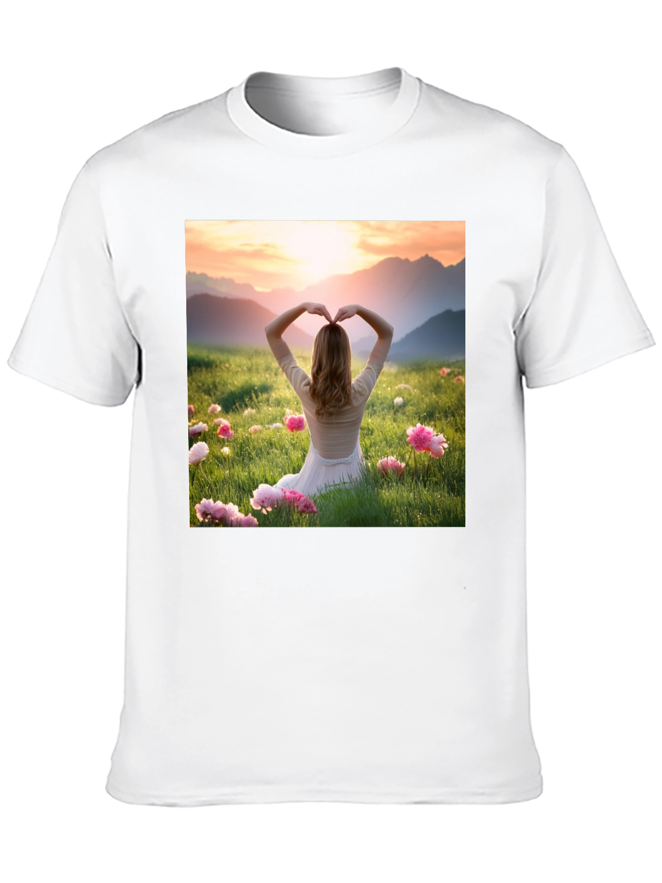Nature Girl T-Shirt -  Peaceful Graphic Tee