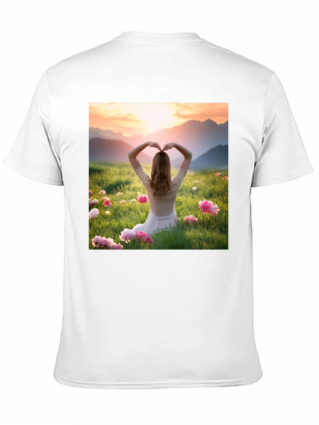 Nature Girl T-Shirt -  Peaceful Graphic Tee