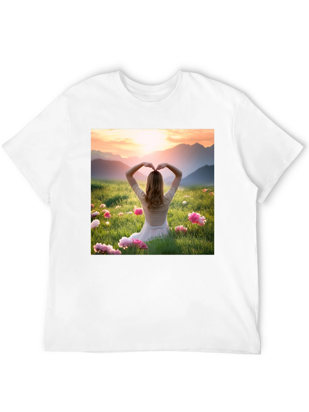 Nature Girl T-Shirt -  Peaceful Graphic Tee