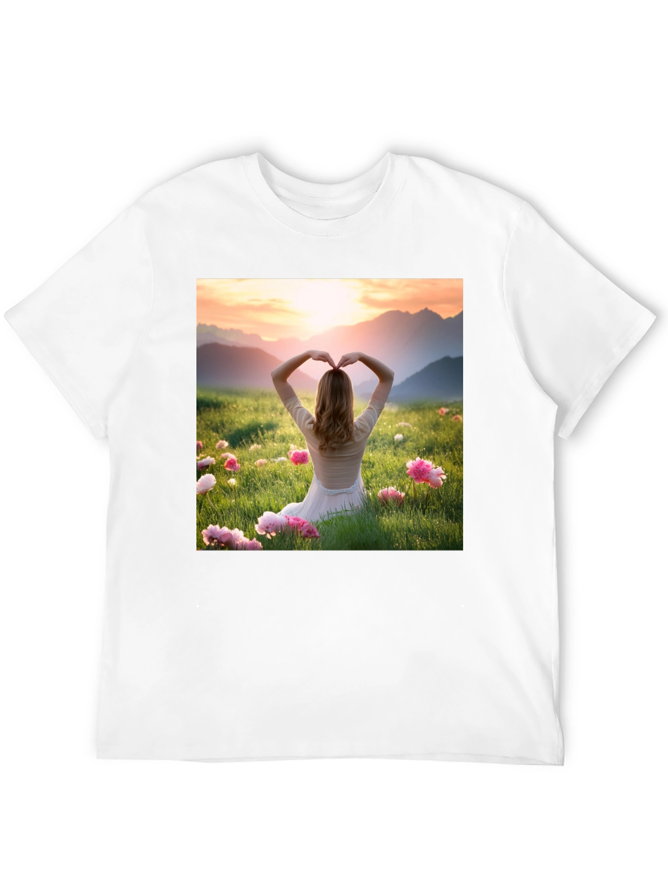 Nature Girl T-Shirt -  Peaceful Graphic Tee