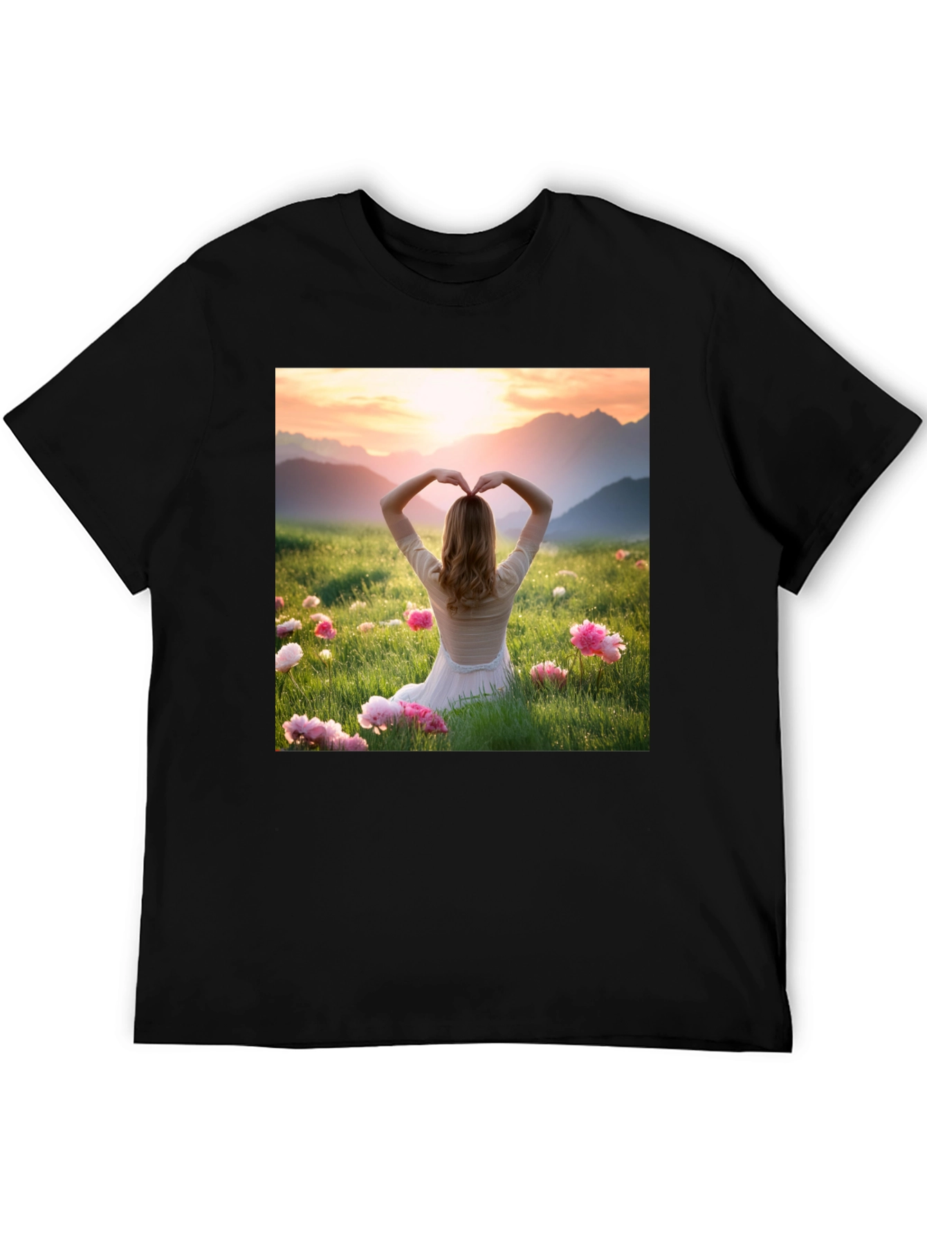 Nature Girl T-Shirt -  Peaceful Graphic Tee