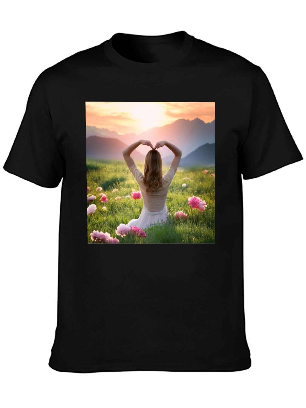 Nature Girl T-Shirt -  Peaceful Graphic Tee