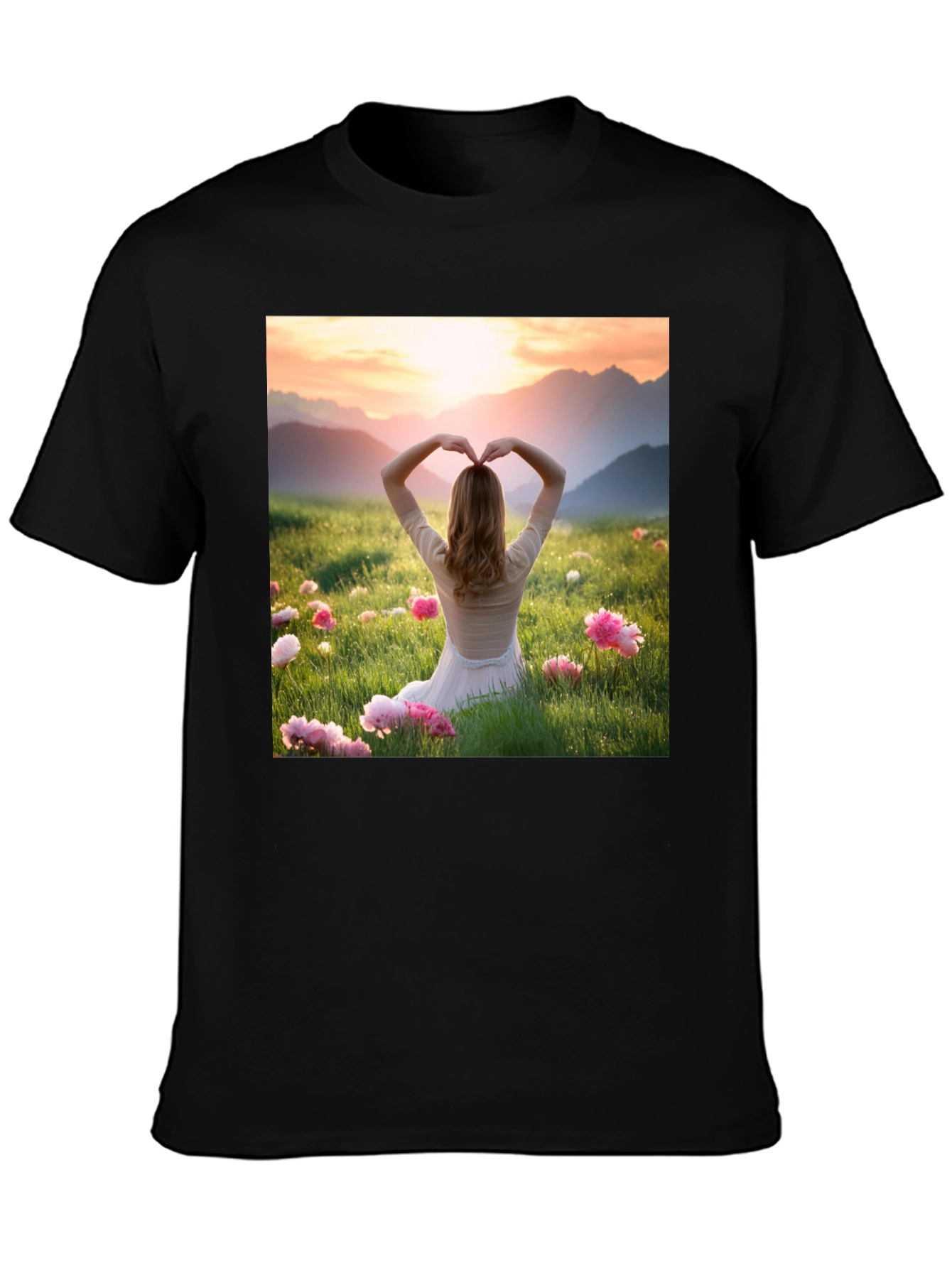 Nature Girl T-Shirt -  Peaceful Graphic Tee