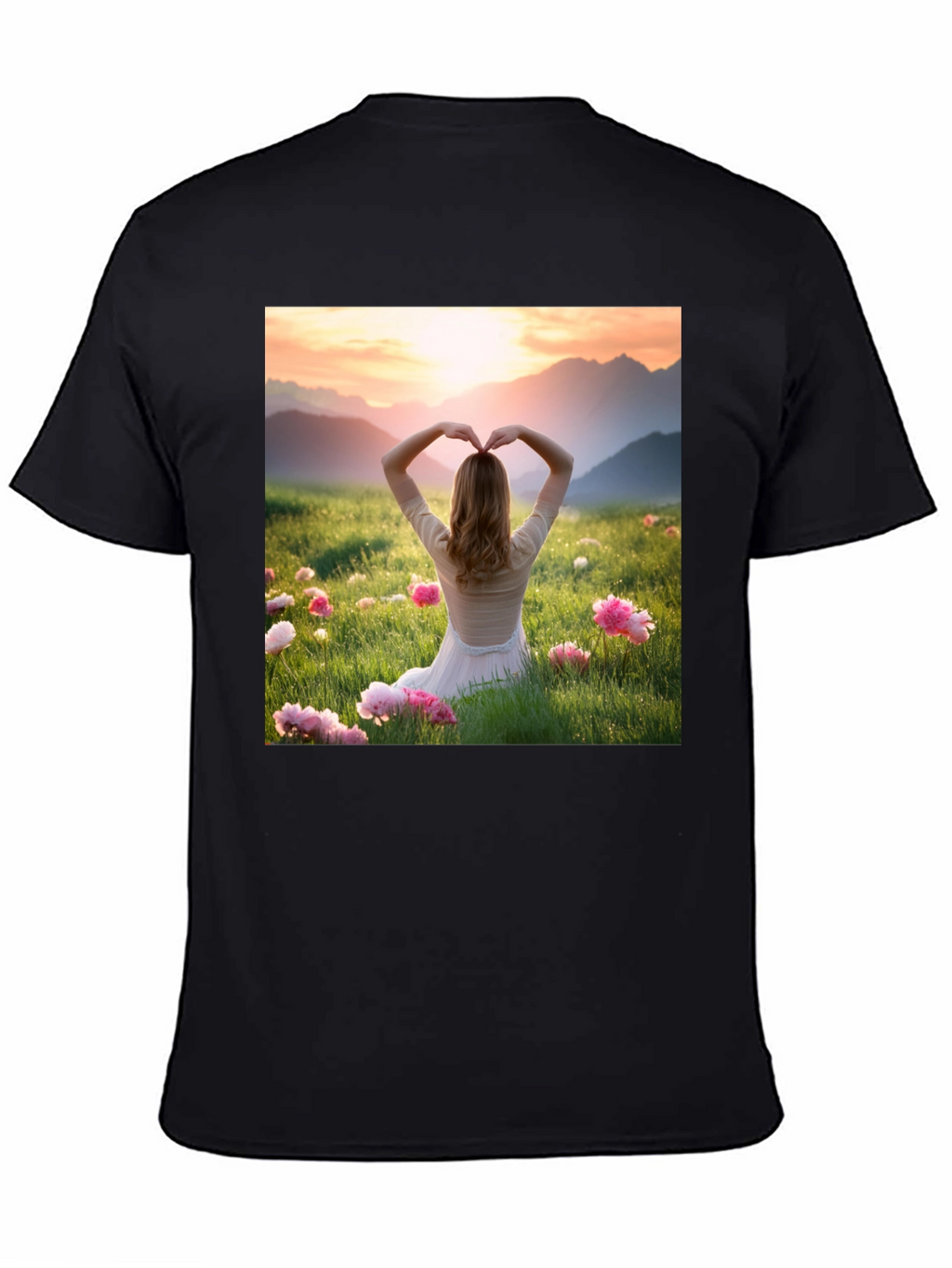 Nature Girl T-Shirt -  Peaceful Graphic Tee