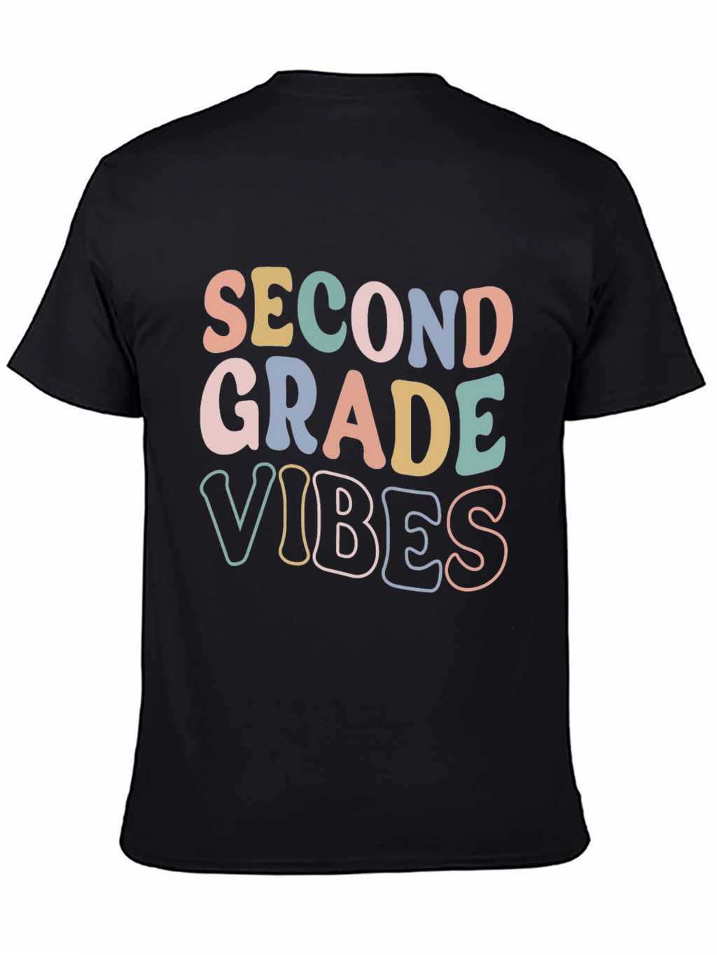 Second Grade Vibes Graphic T-Shirt