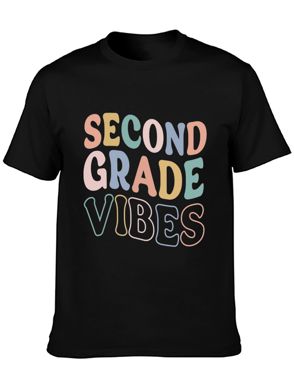 Second Grade Vibes Graphic T-Shirt