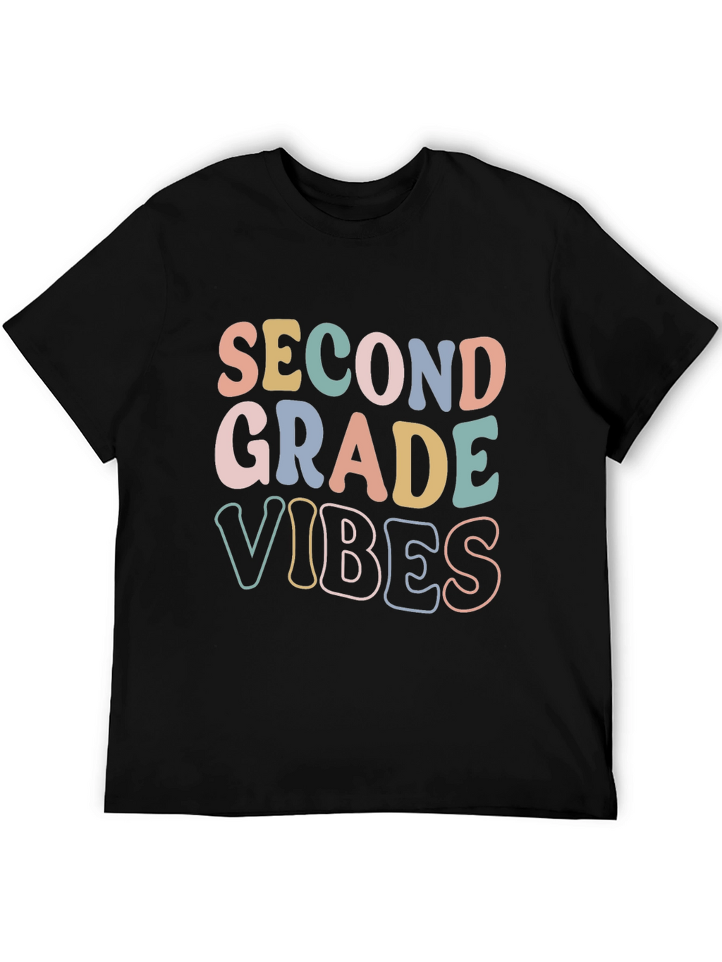 Second Grade Vibes Graphic T-Shirt