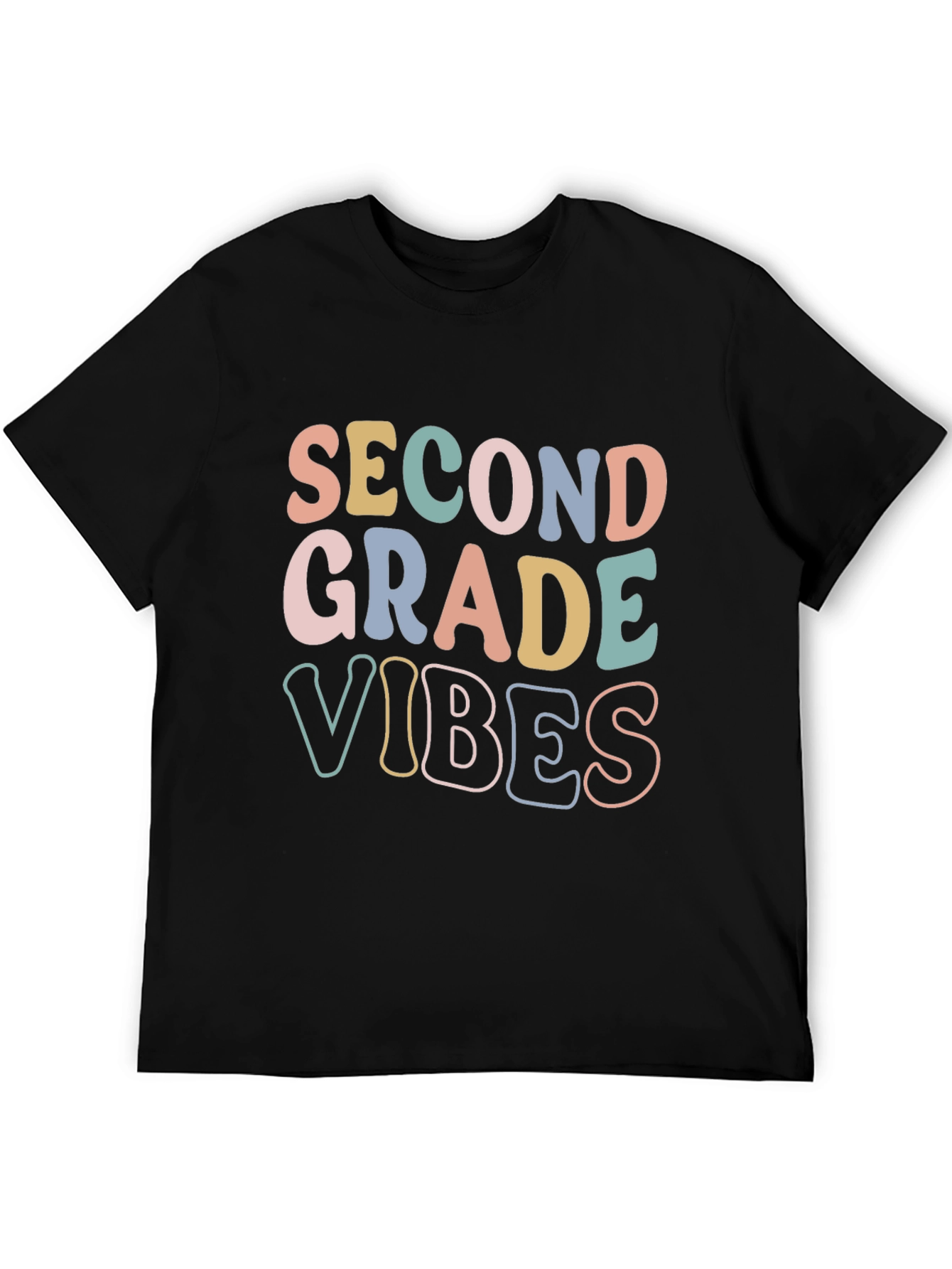 Second Grade Vibes Graphic T-Shirt