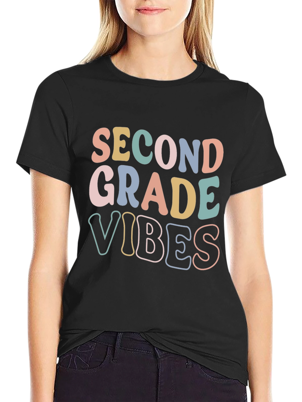 Second Grade Vibes Graphic T-Shirt