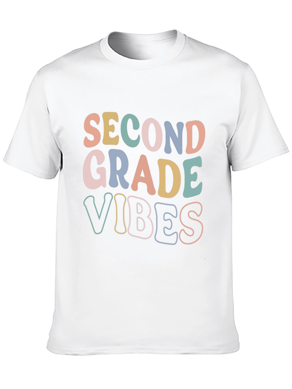 Second Grade Vibes Graphic T-Shirt
