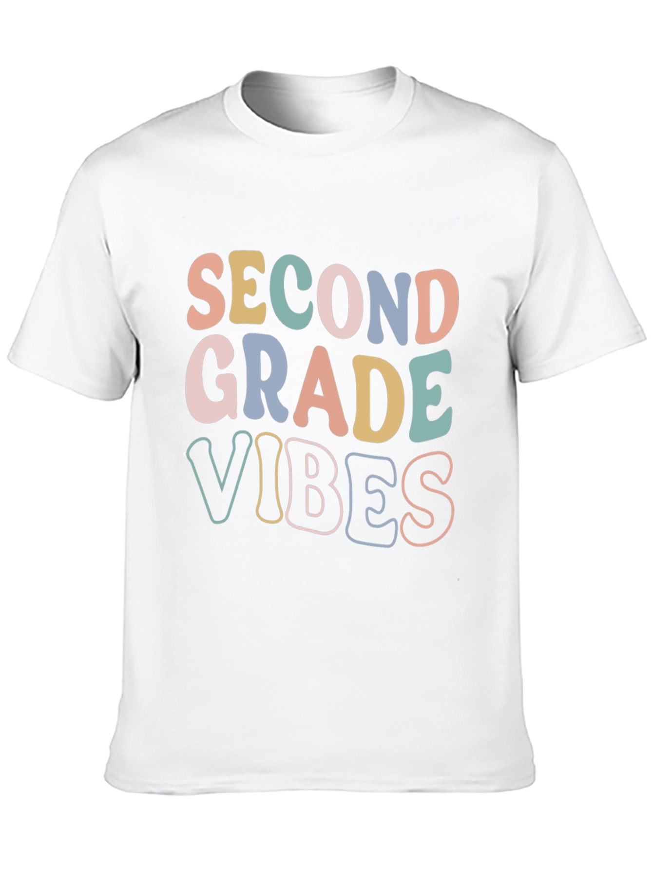 Second Grade Vibes Graphic T-Shirt