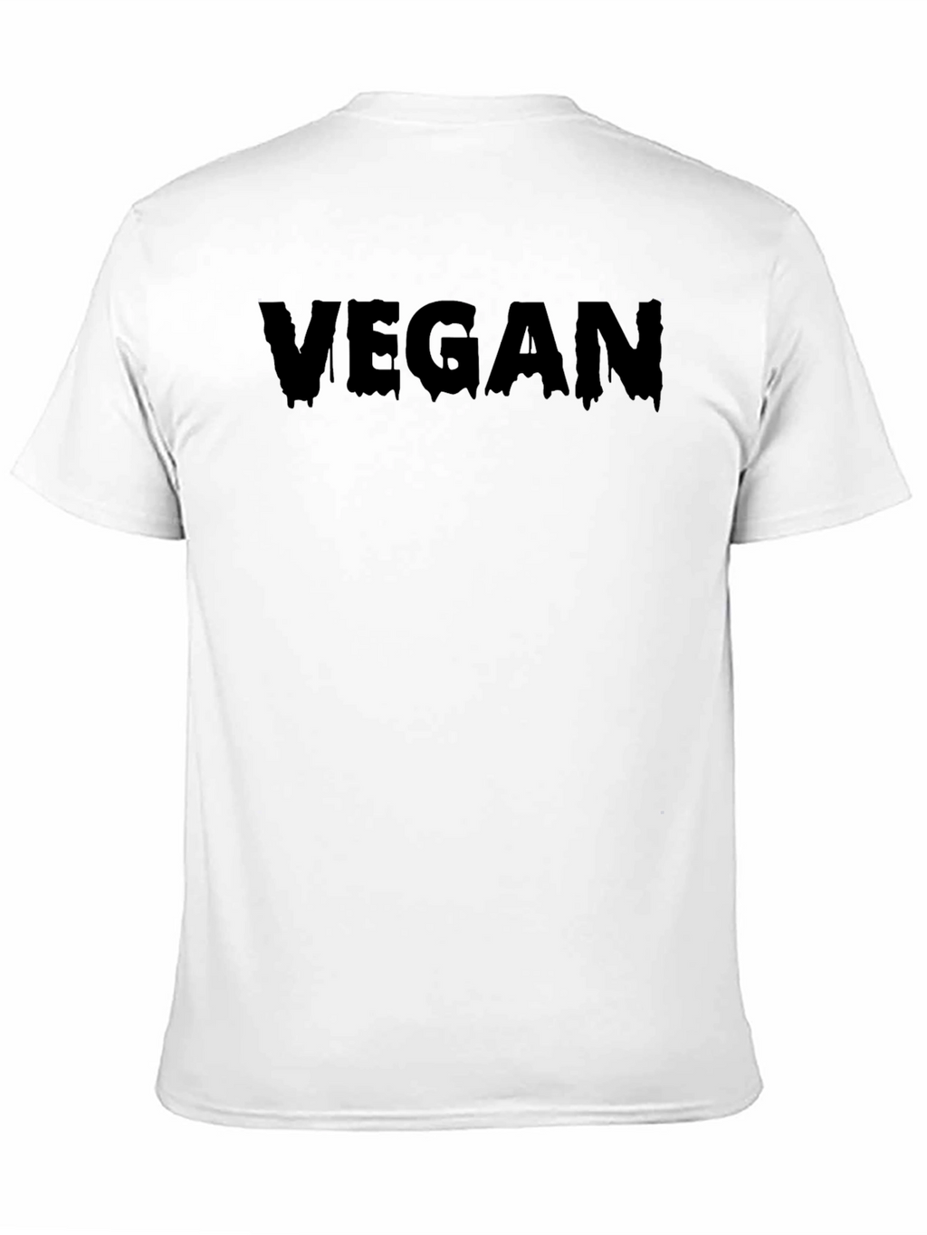 Vegan Graphic Tee - Black Unisex T-Shirt