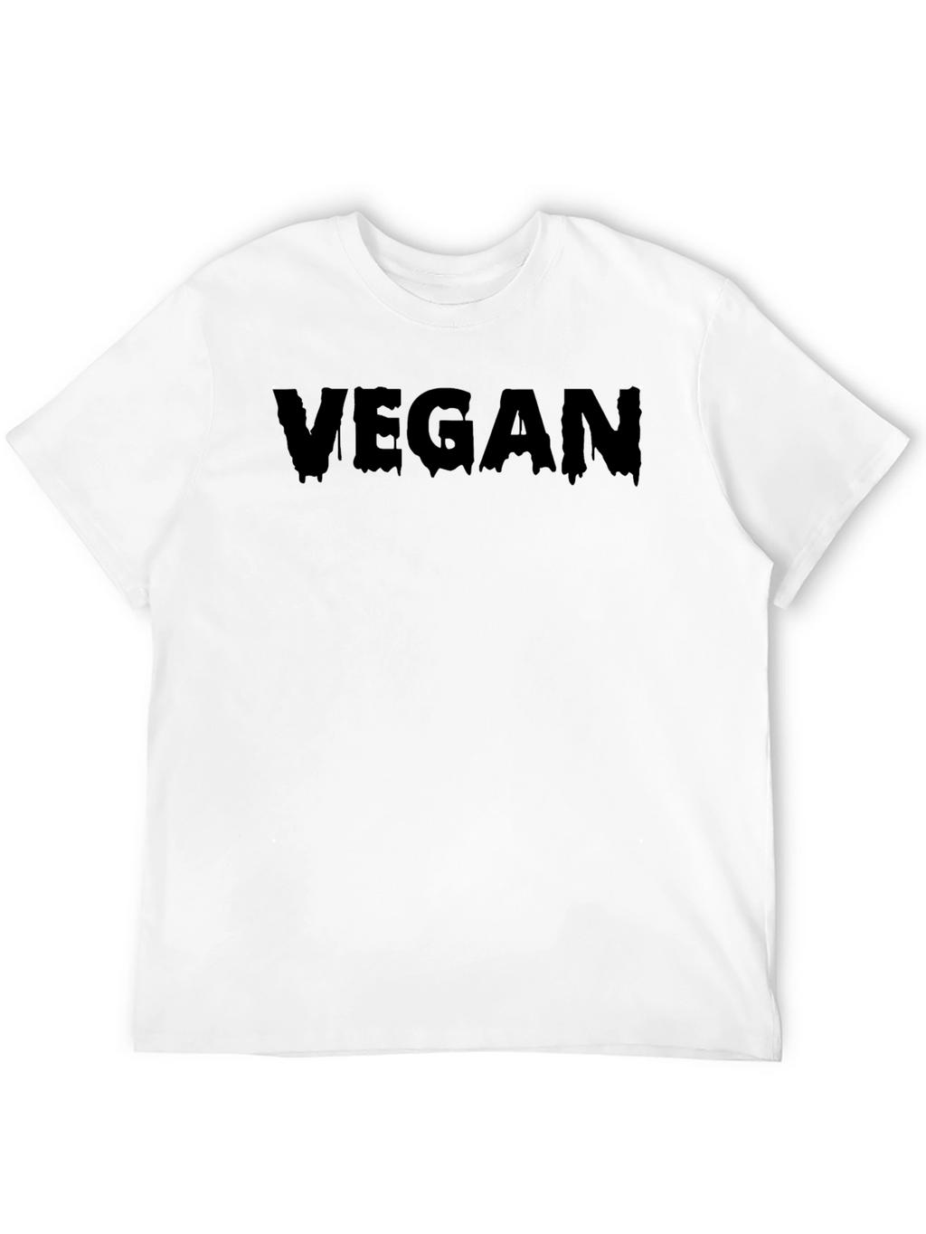 Vegan Graphic Tee - Black Unisex T-Shirt