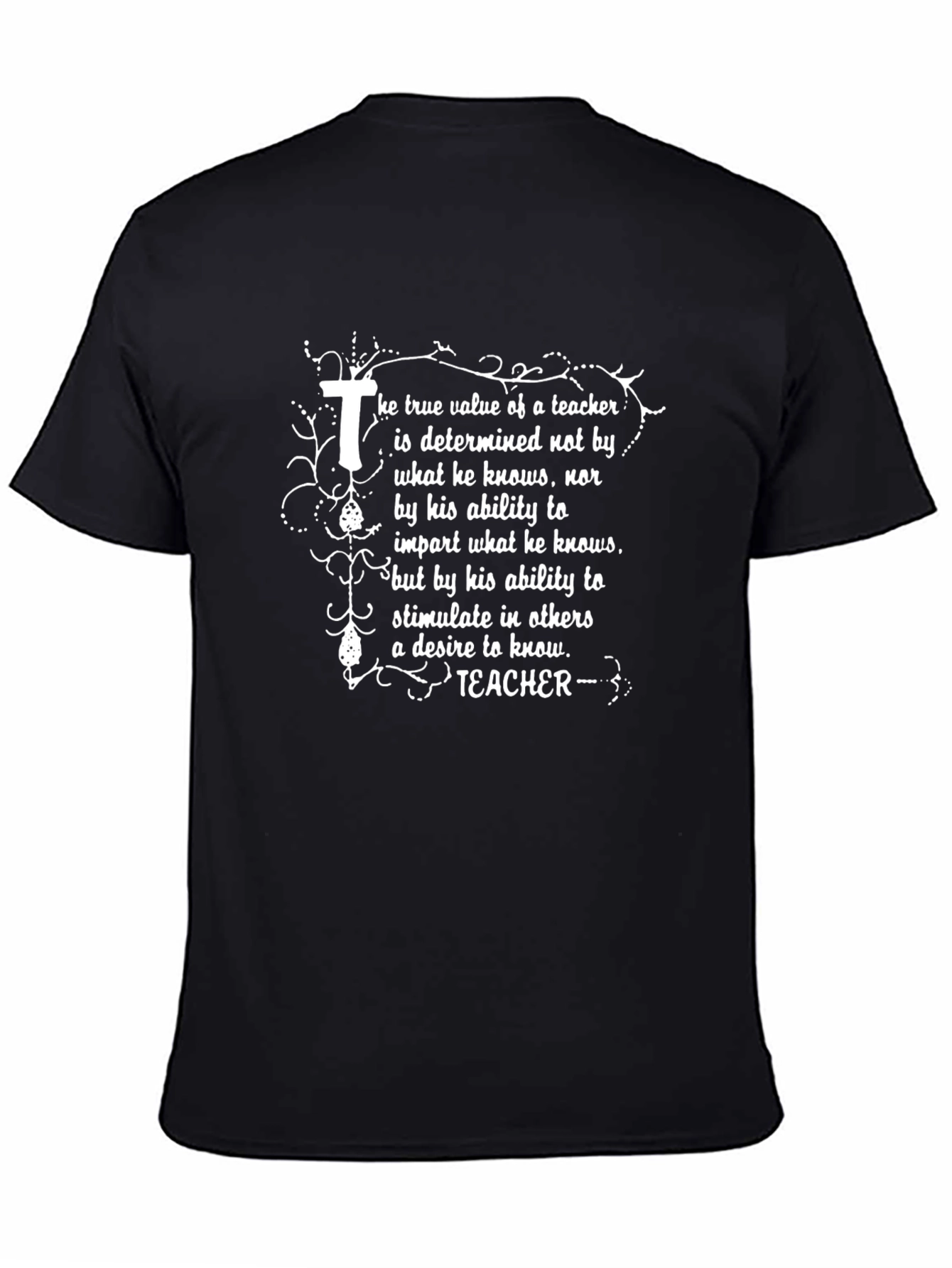 Teacher Value T-Shirt - Inspire Others
