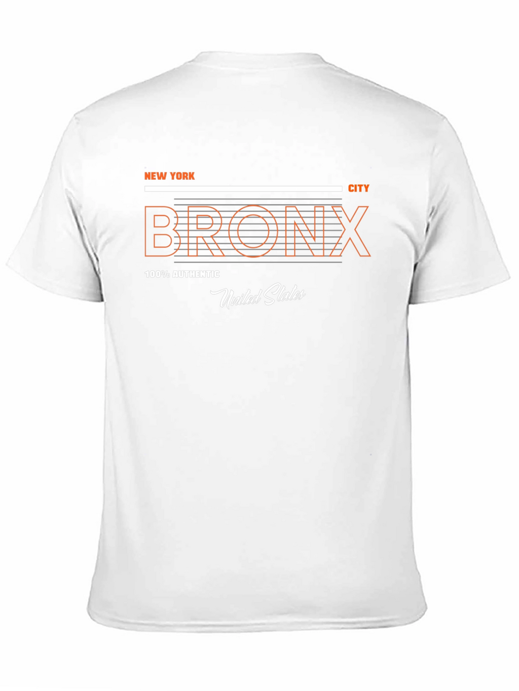 New York Bronx City Graphic T-Shirt