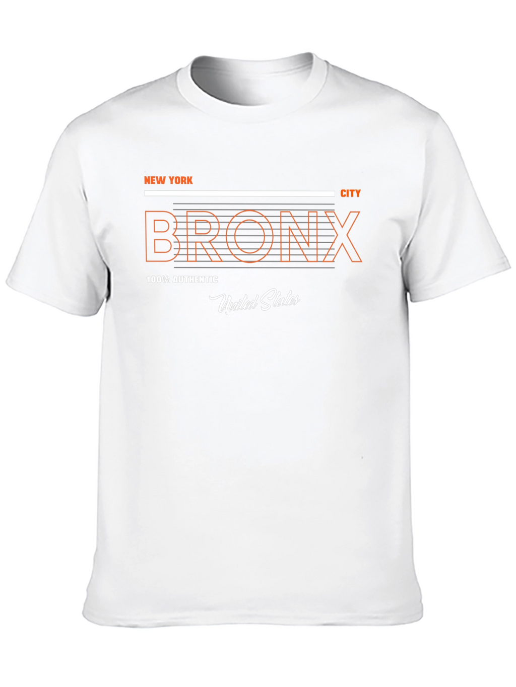 New York Bronx City Graphic T-Shirt