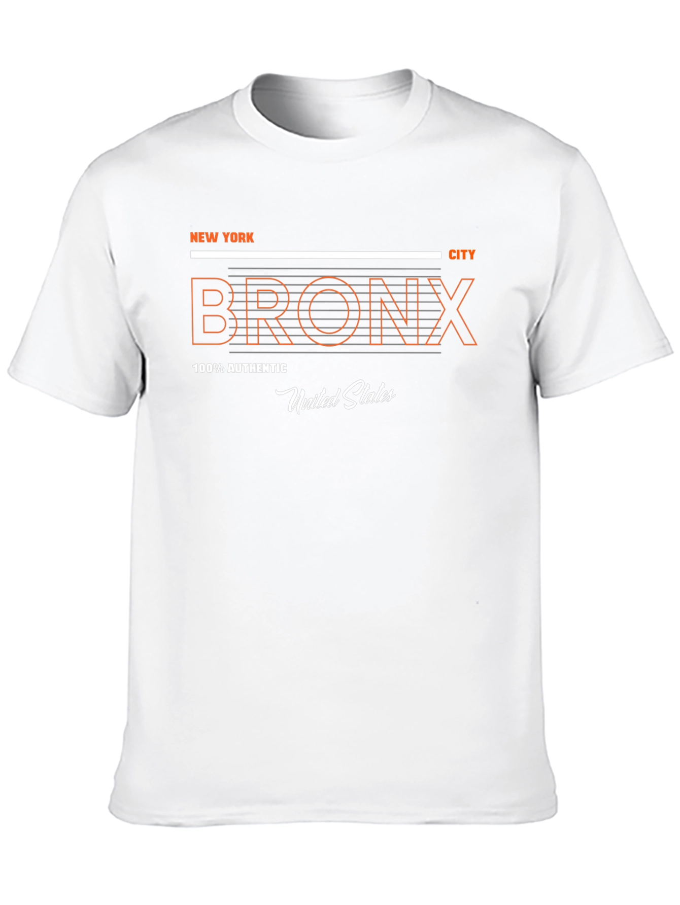 New York Bronx City Graphic T-Shirt