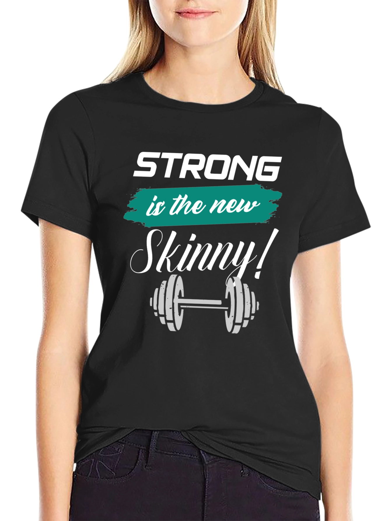 Strong is the New Skinny T-Shirt - Fitness Apparel