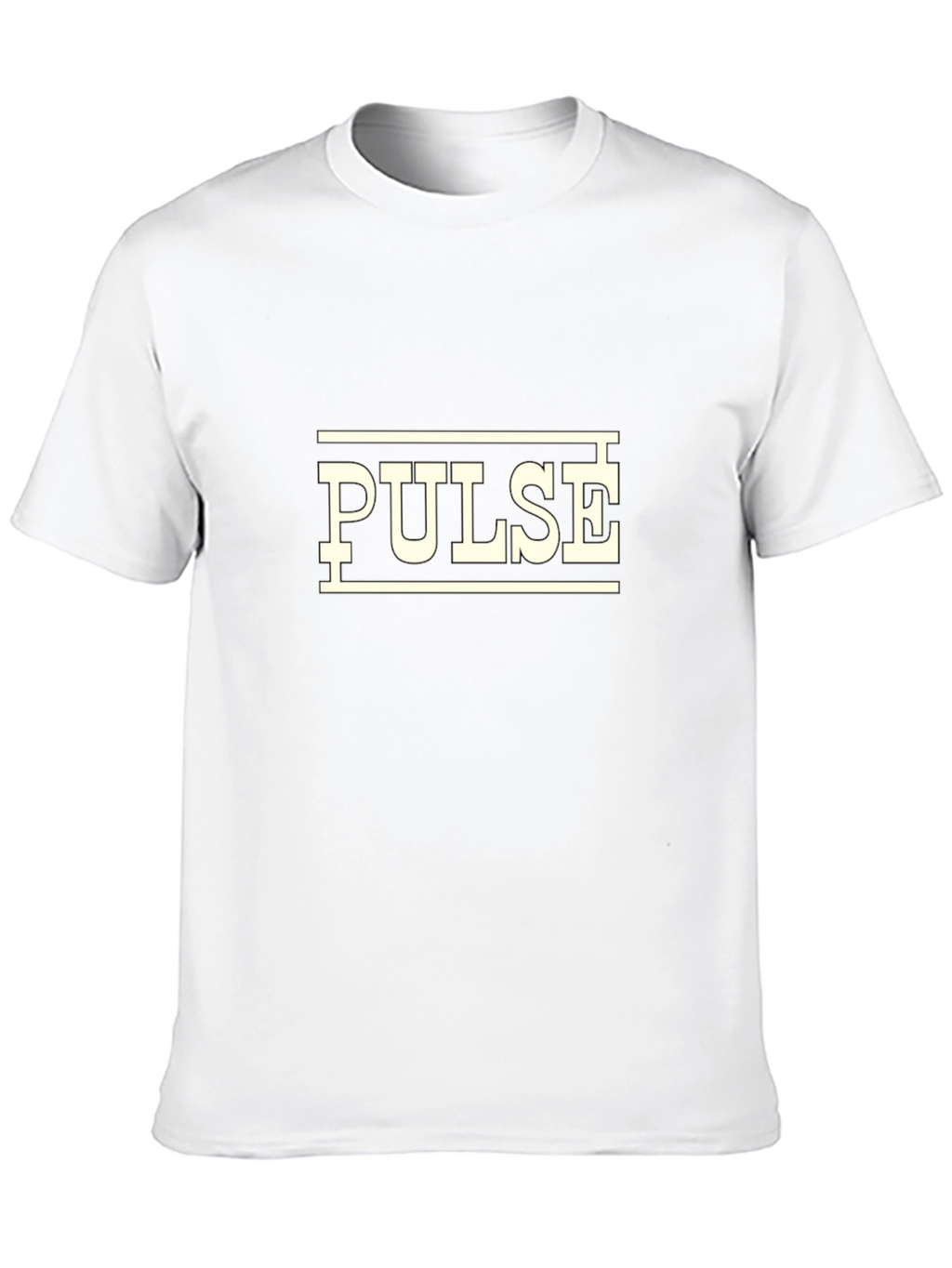 Pulse Graphic T-Shirt - Black Cotton Tee