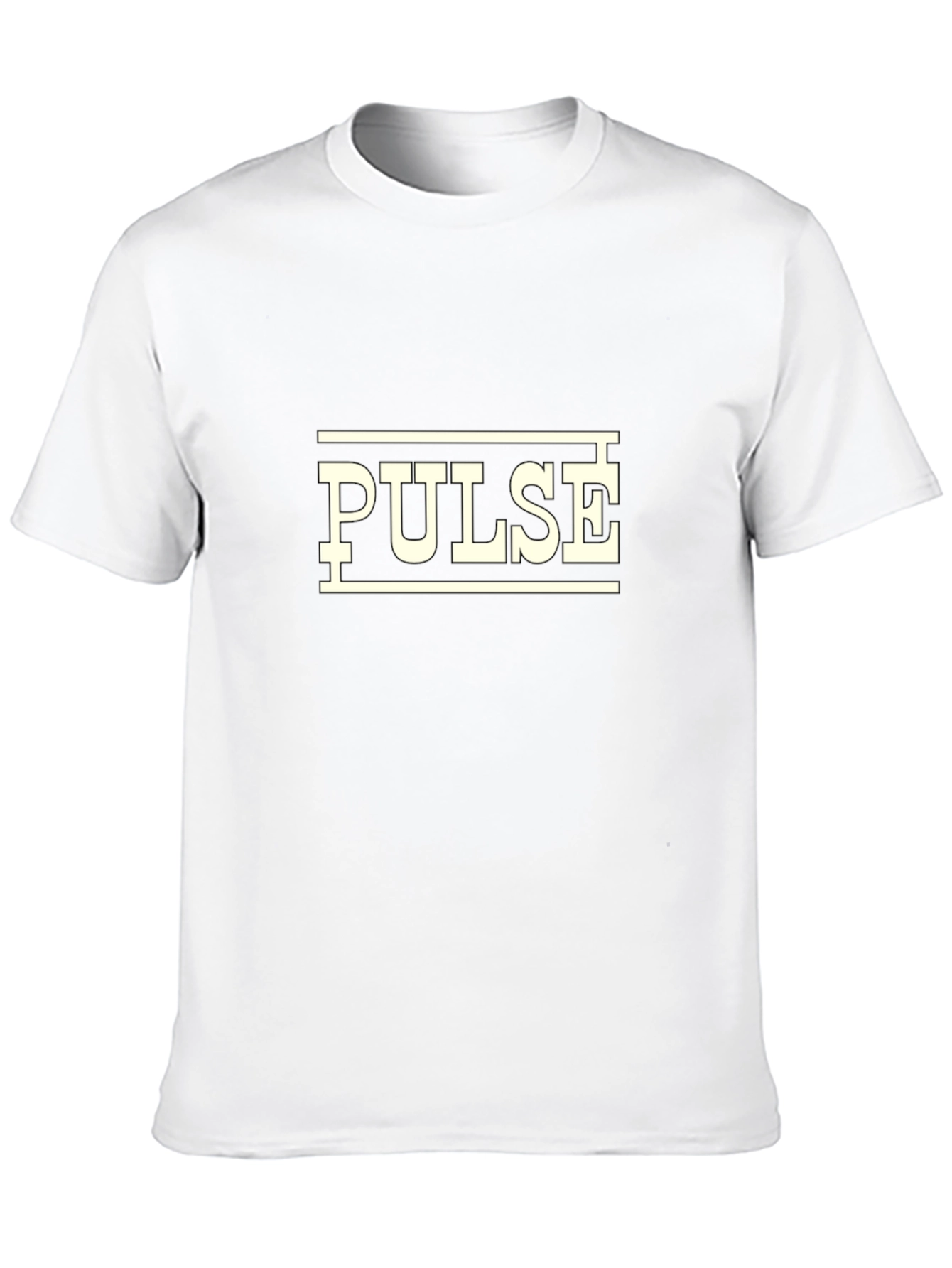 Pulse Graphic T-Shirt - Black Cotton Tee