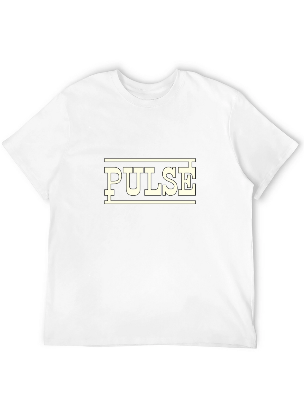 Pulse Graphic T-Shirt - Black Cotton Tee