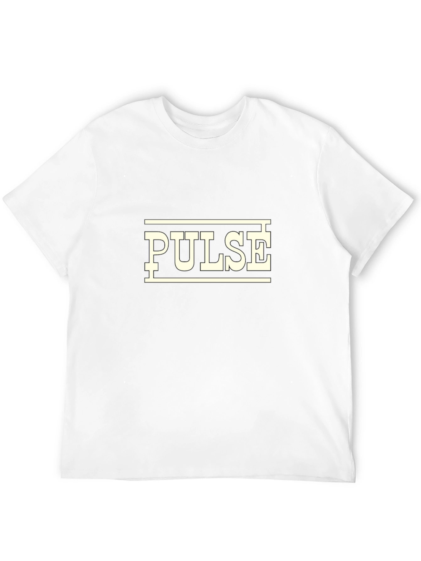 Pulse Graphic T-Shirt - Black Cotton Tee