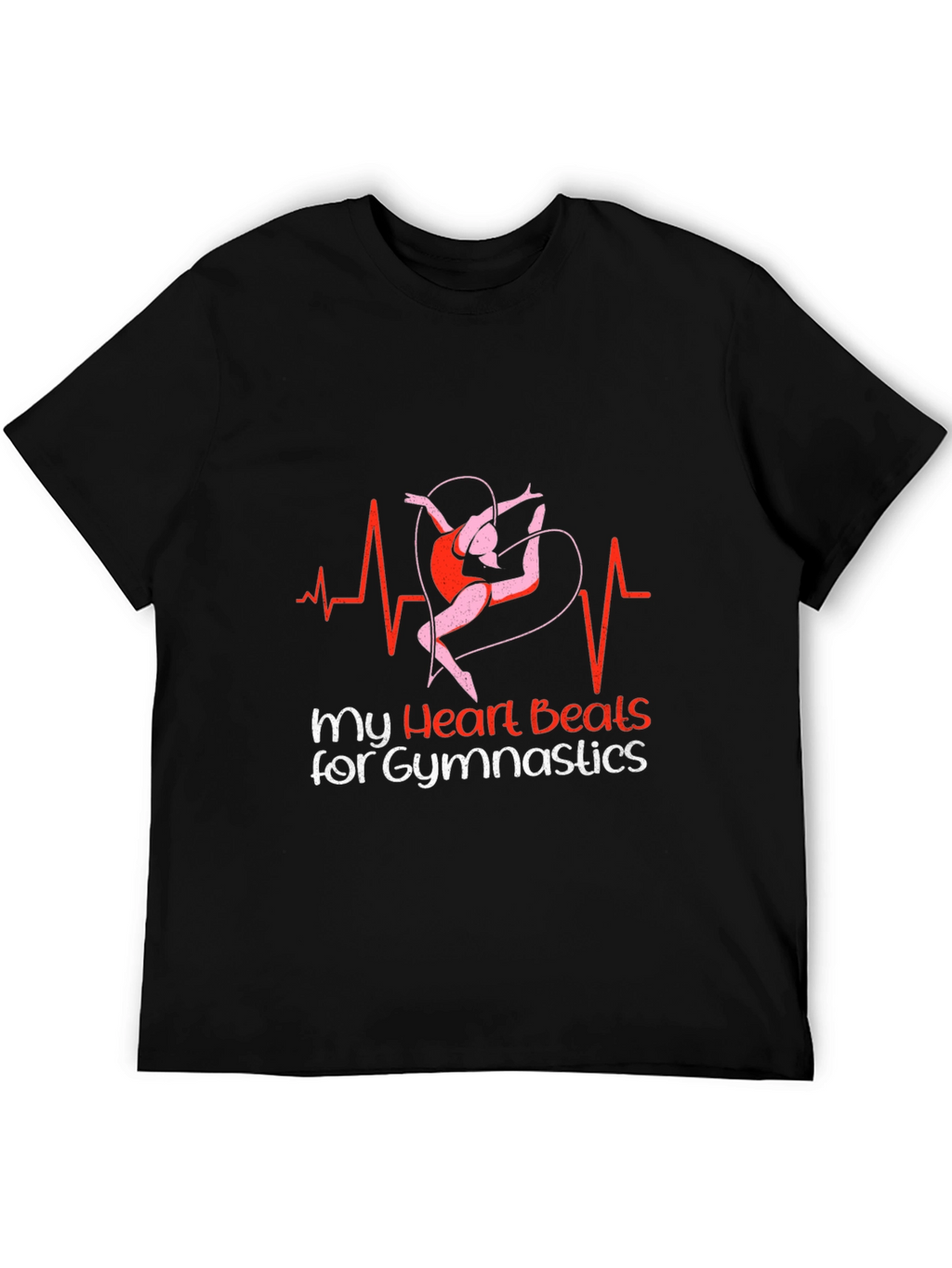 Gymnastics Heartbeat T-Shirt