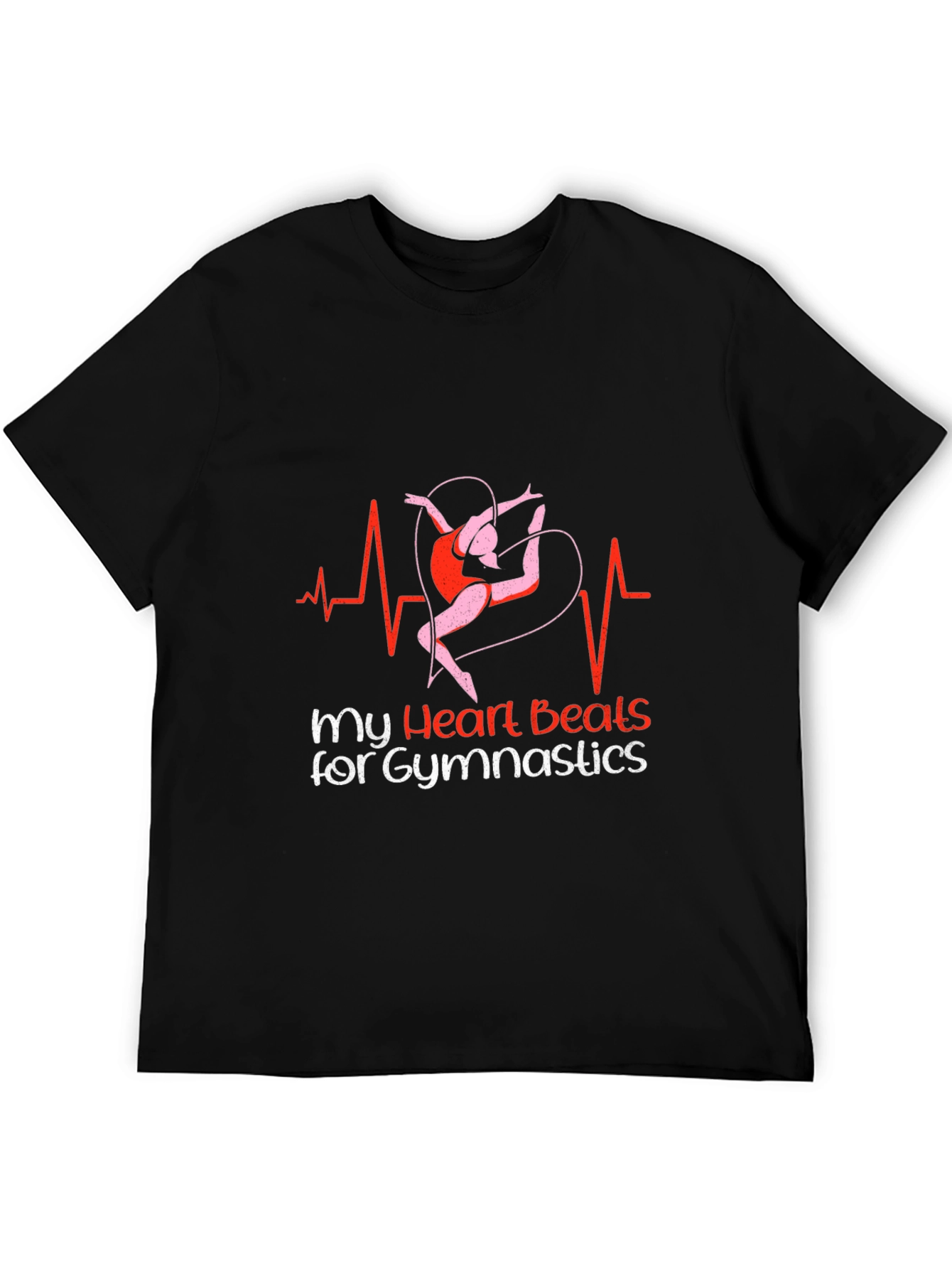 Gymnastics Heartbeat T-Shirt