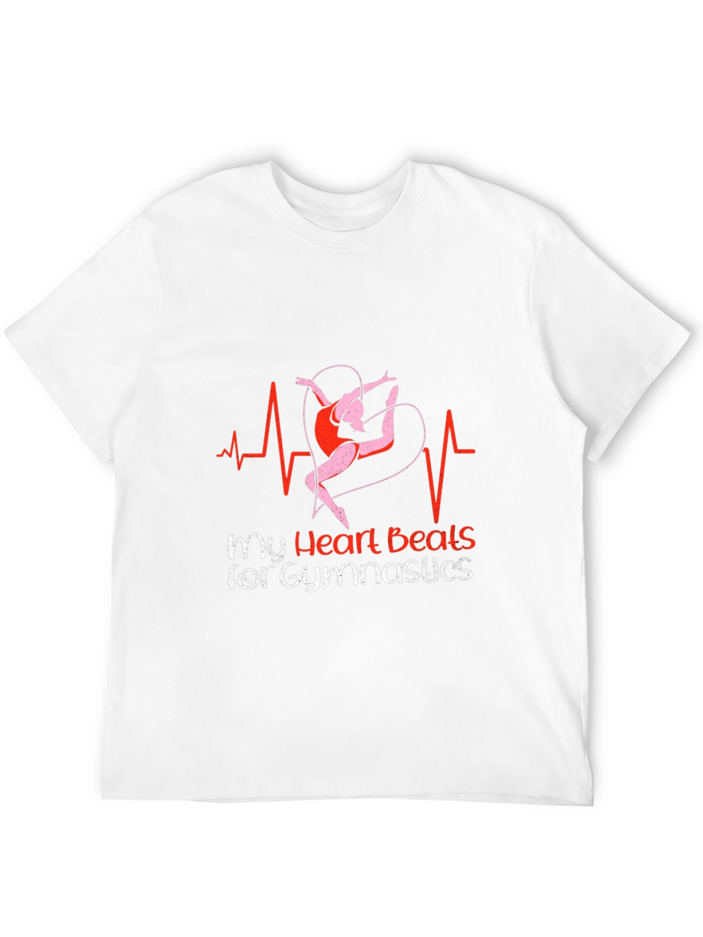 Gymnastics Heartbeat T-Shirt