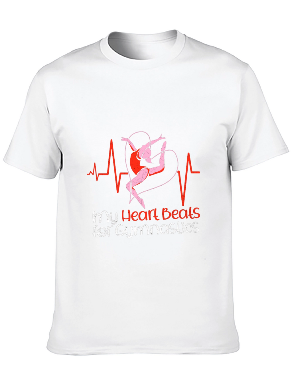 Gymnastics Heartbeat T-Shirt