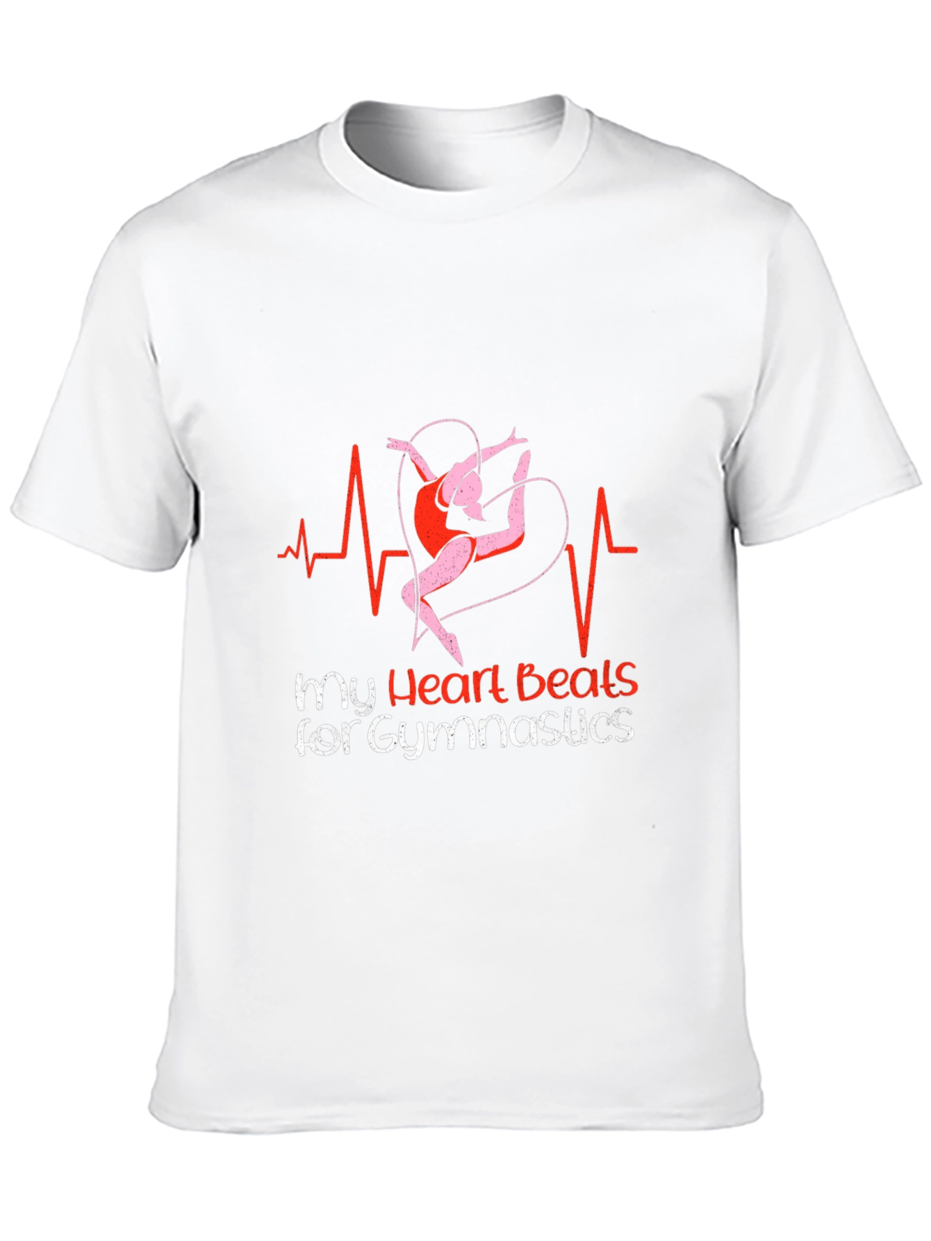 Gymnastics Heartbeat T-Shirt